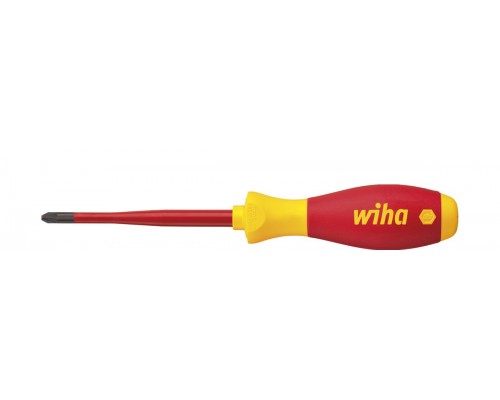 картинка Отвертка Wiha SoftFinish electric slimFix Xeno 3281 36330 SL/PZ2 x 100 шлиц Pozidriv / 6415 0001 Fplus от магазина "Элит-инструмент"