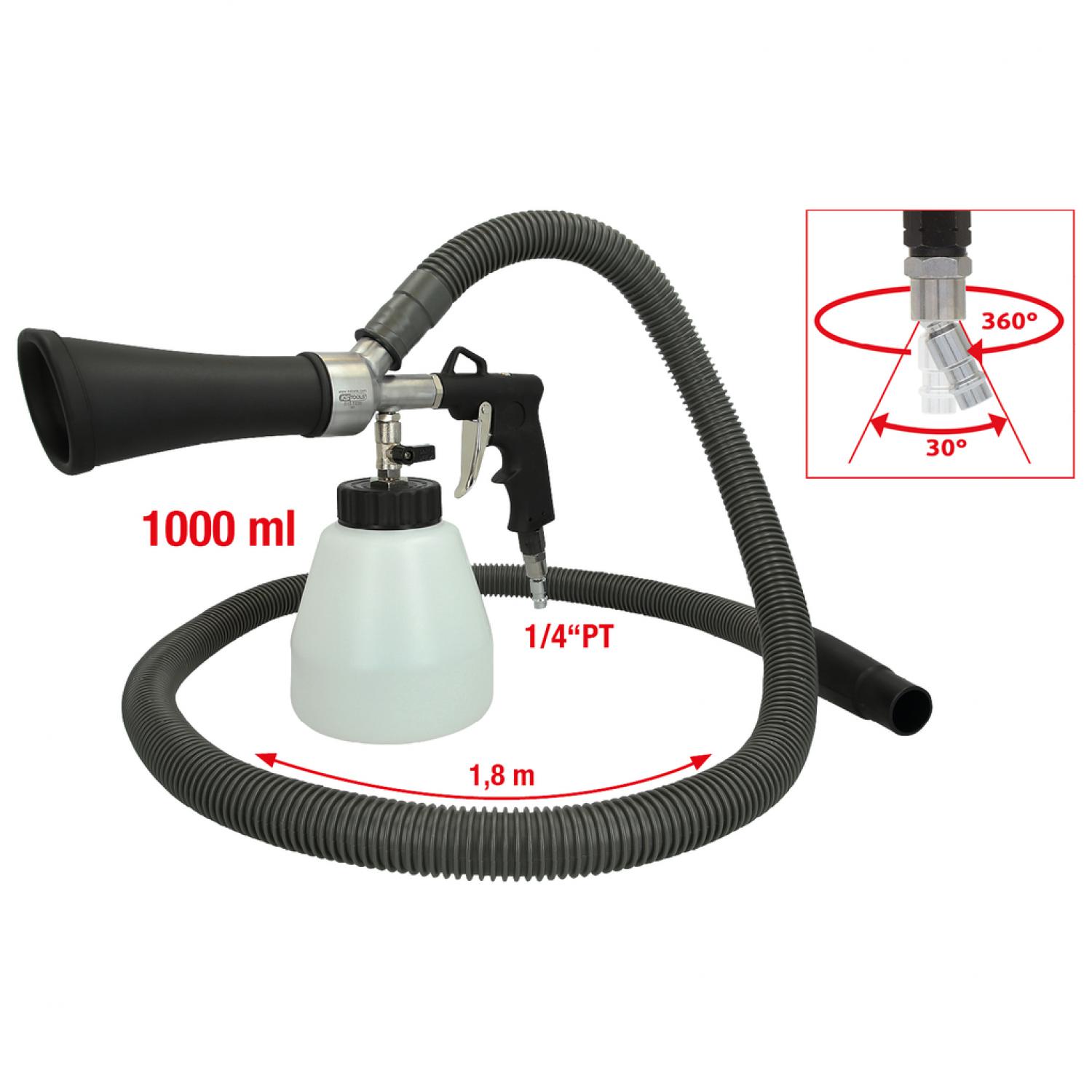 Комплект напорных пистолетов для очистки с вытяжным устройством, 3 шт