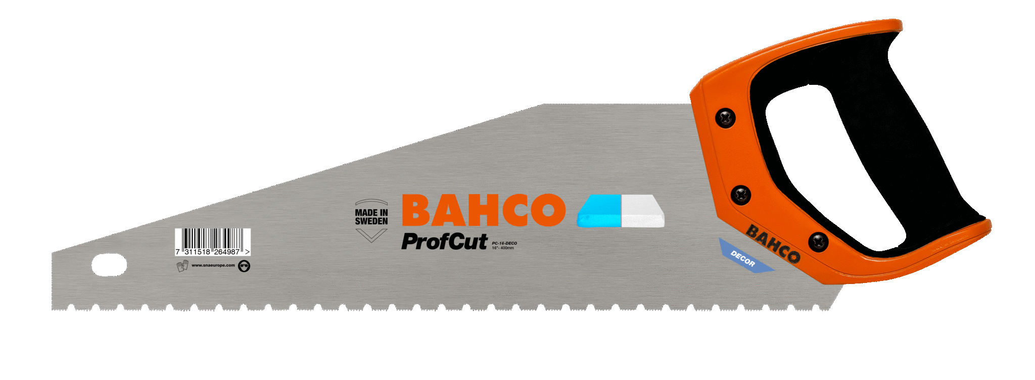 Ножовка для декора из пенополистерола BAHCO PC-DECO