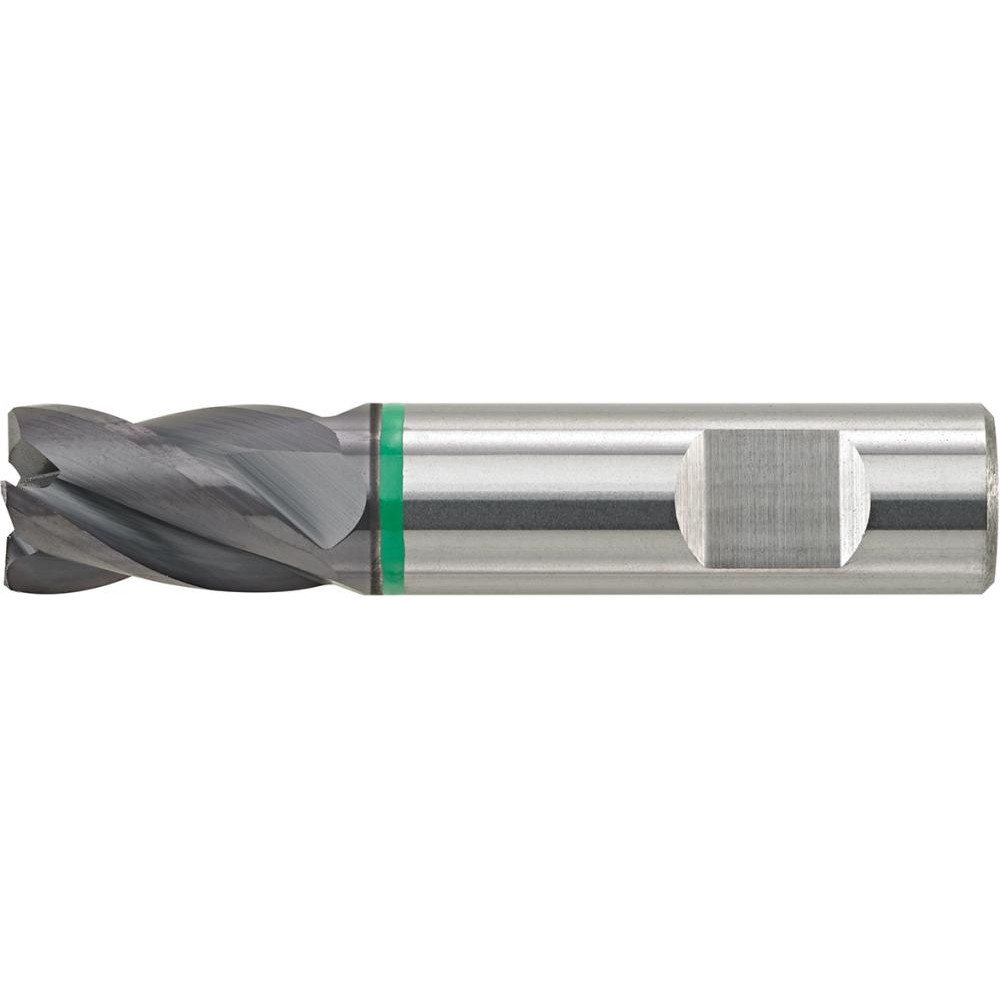 картинка Концевая фреза цельная твердосплавная 8 мм TiAlN тип UNI Z4 HB FORMAT 35-38 градусов 1950 0800 Fplus от магазина "Элит-инструмент"