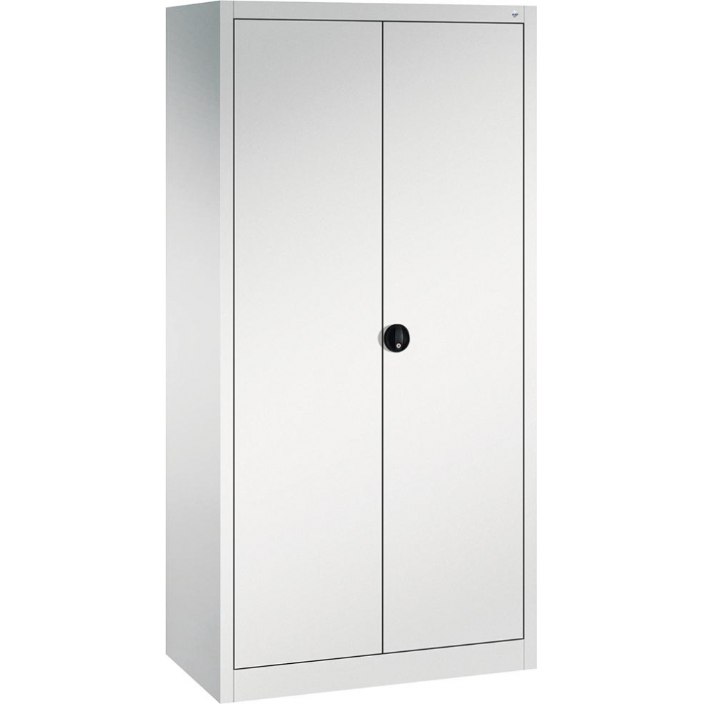 картинка Шкаф FORMAT с распашной дверью, 4 полки, нагрузка 70 кг В1950xШ930xГ500мм RAL 7035 3030 1220 Fplus от магазина "Элит-инструмент"