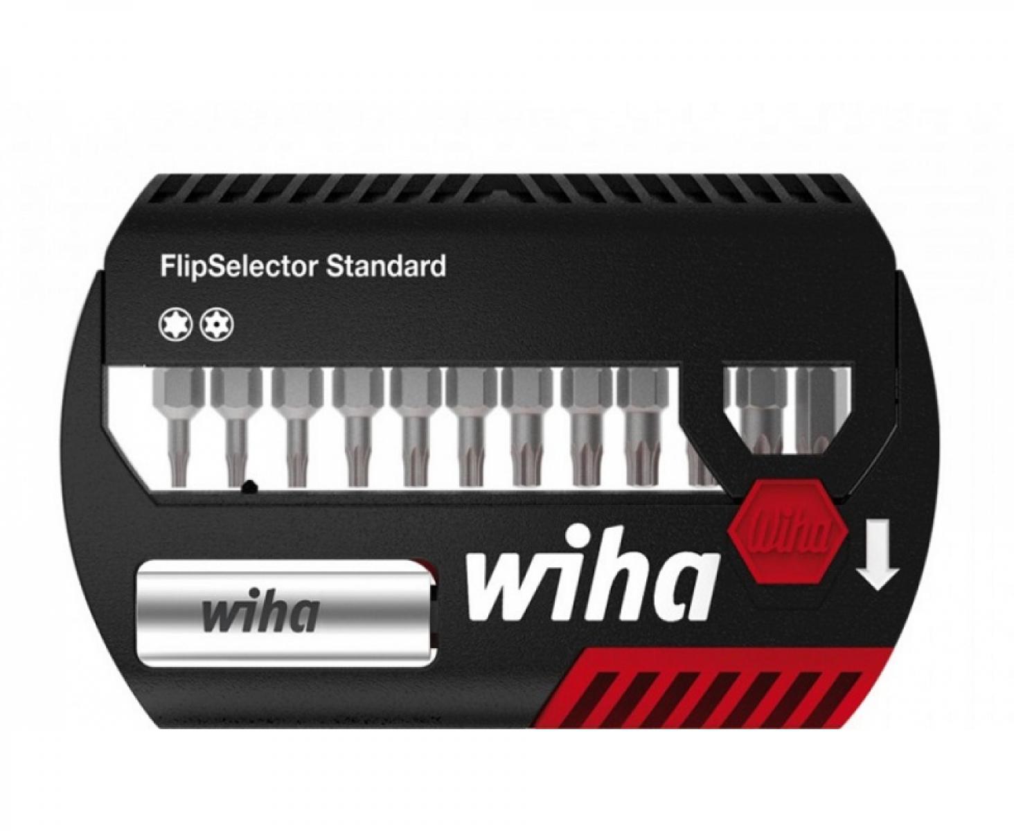 Набор с битами TORX TR Wiha FlipSelector Standard SB 7947-505TR 39057, 13 предметов