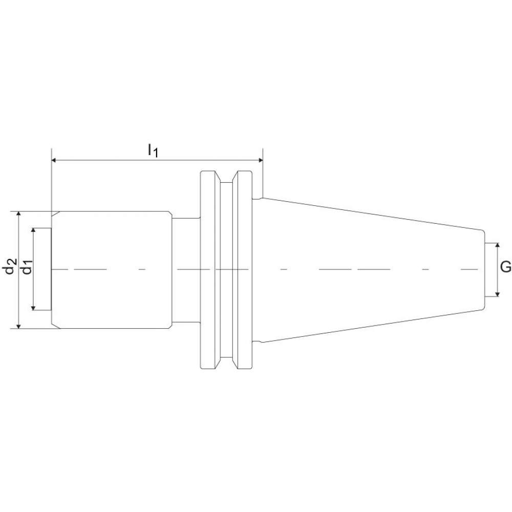 картинка Резьбовой быстросменный патрон M6-20 SK40 FORMAT EX 3331 0004 Fplus от магазина "Элит-инструмент"