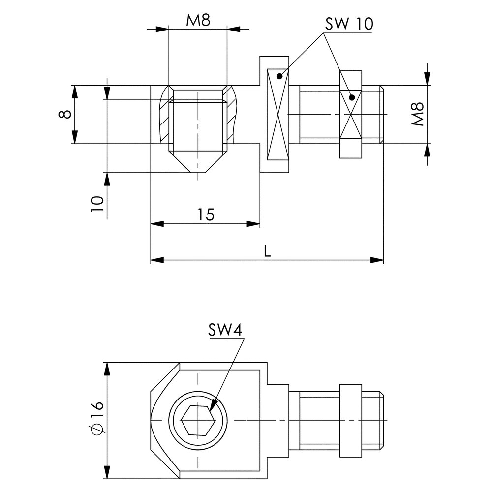 картинка Зажимной блок АМF 568852 от магазина "Элит-инструмент"