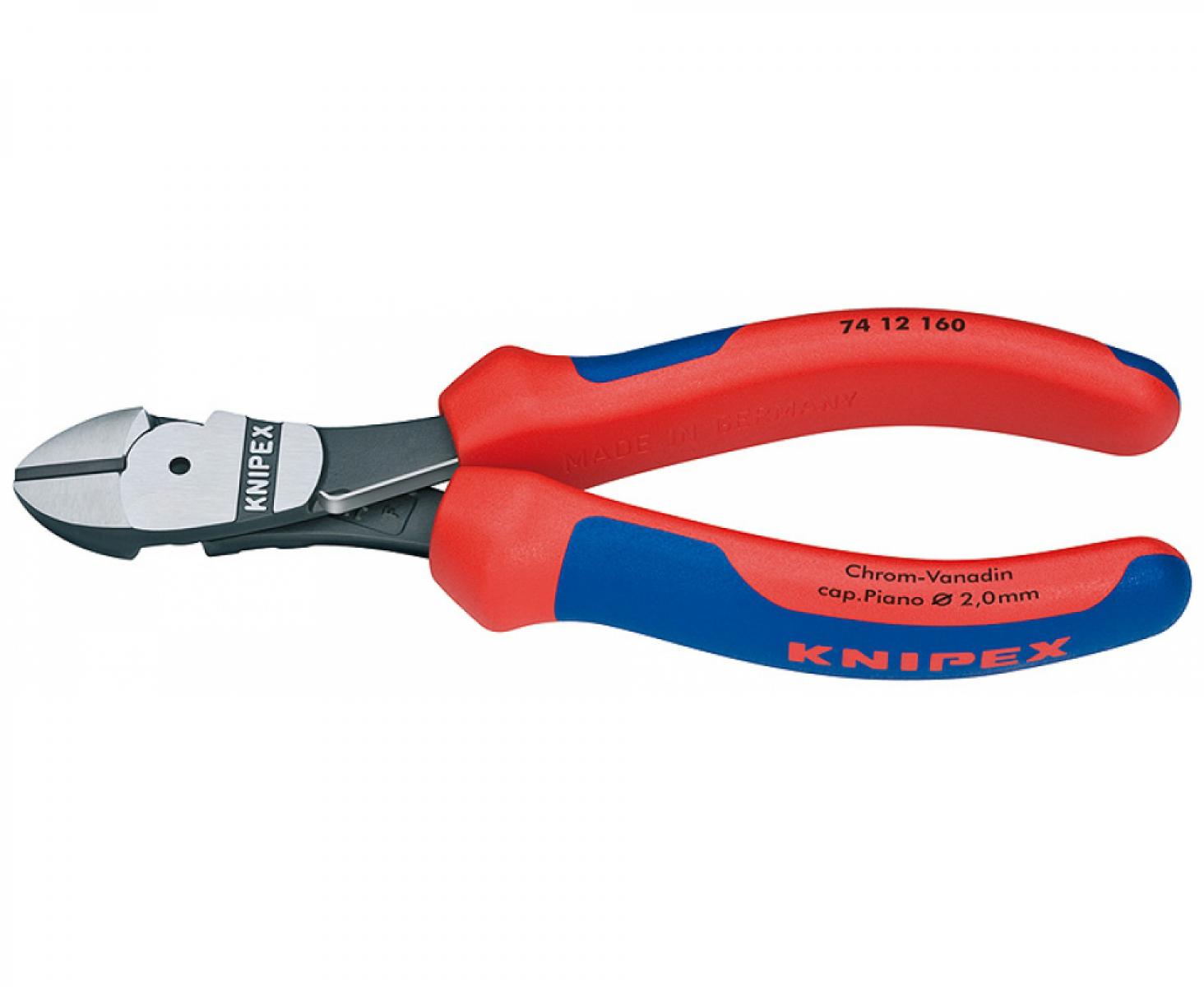 картинка Кусачки боковые особой мощности Knipex KN-7412180 от магазина "Элит-инструмент"