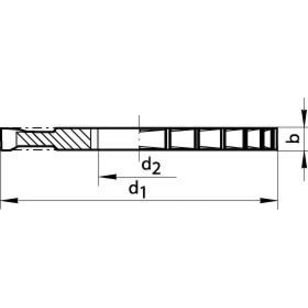 картинка Фреза боковая DIN1834 HSSE 80x2,5 мм FORMAT 2043 0022 Fplus от магазина "Элит-инструмент"