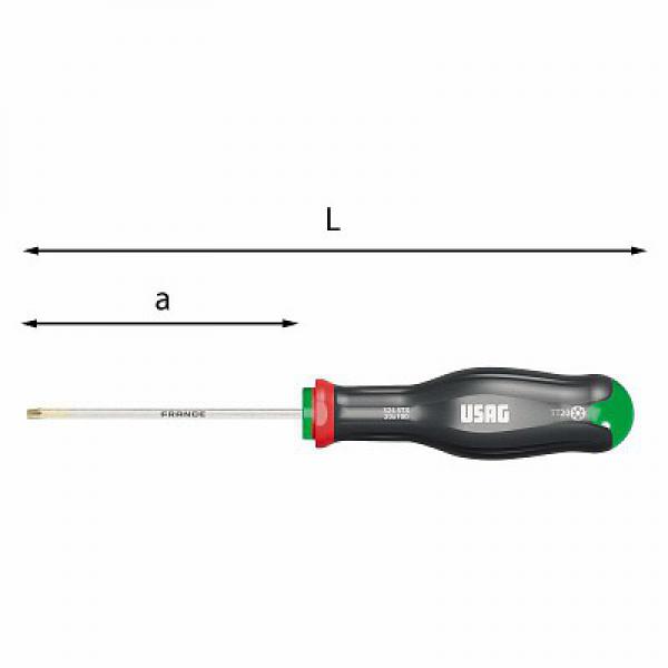 картинка Отвертки для антивандальных винтов TORX® D 324 STX U03240492D от магазина "Элит-инструмент"