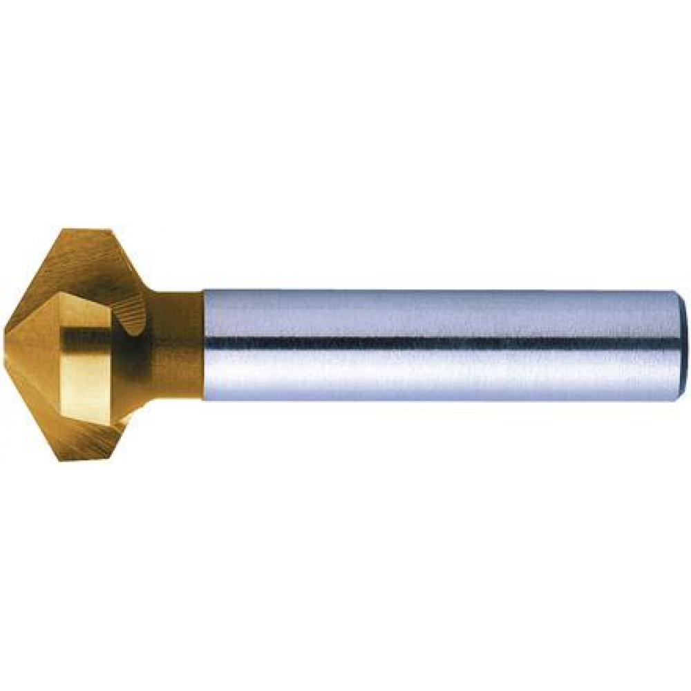 картинка Зенковка HSS TiN, прямой хвостовик, 120 градусов, FORMAT 8,3 мм 1466 0830 Fplus от магазина "Элит-инструмент"
