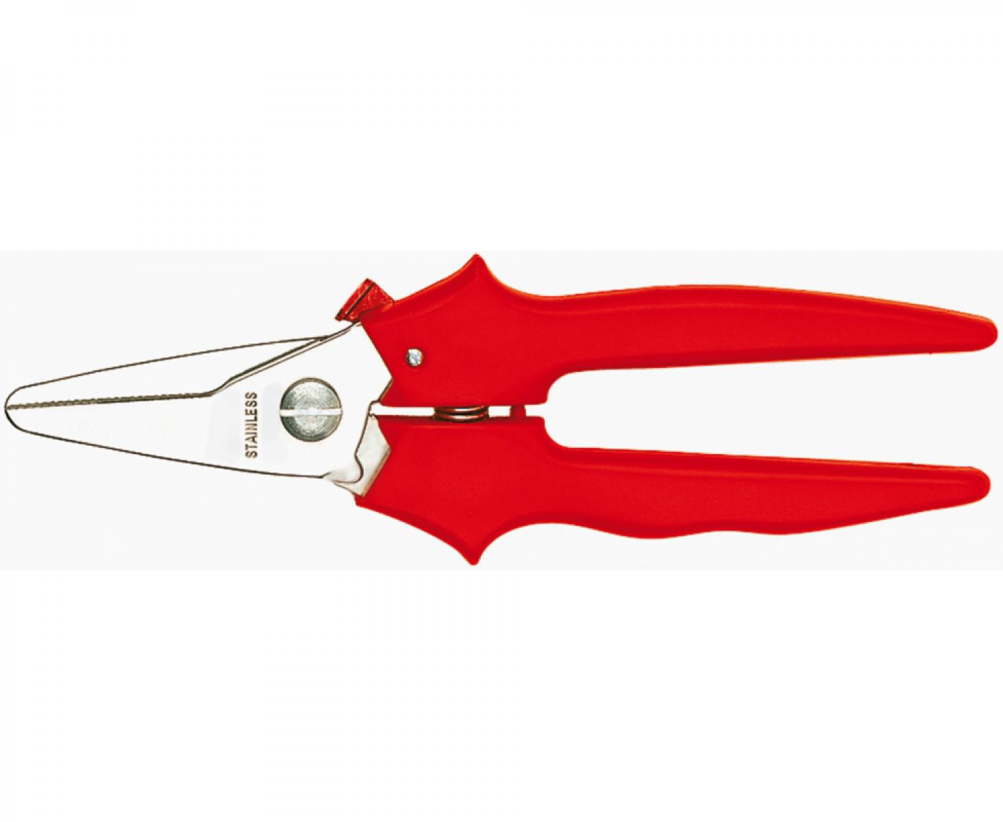 картинка Комбинированные ножницы прямые с зубцами Erdi ER-D48 от магазина "Элит-инструмент"
