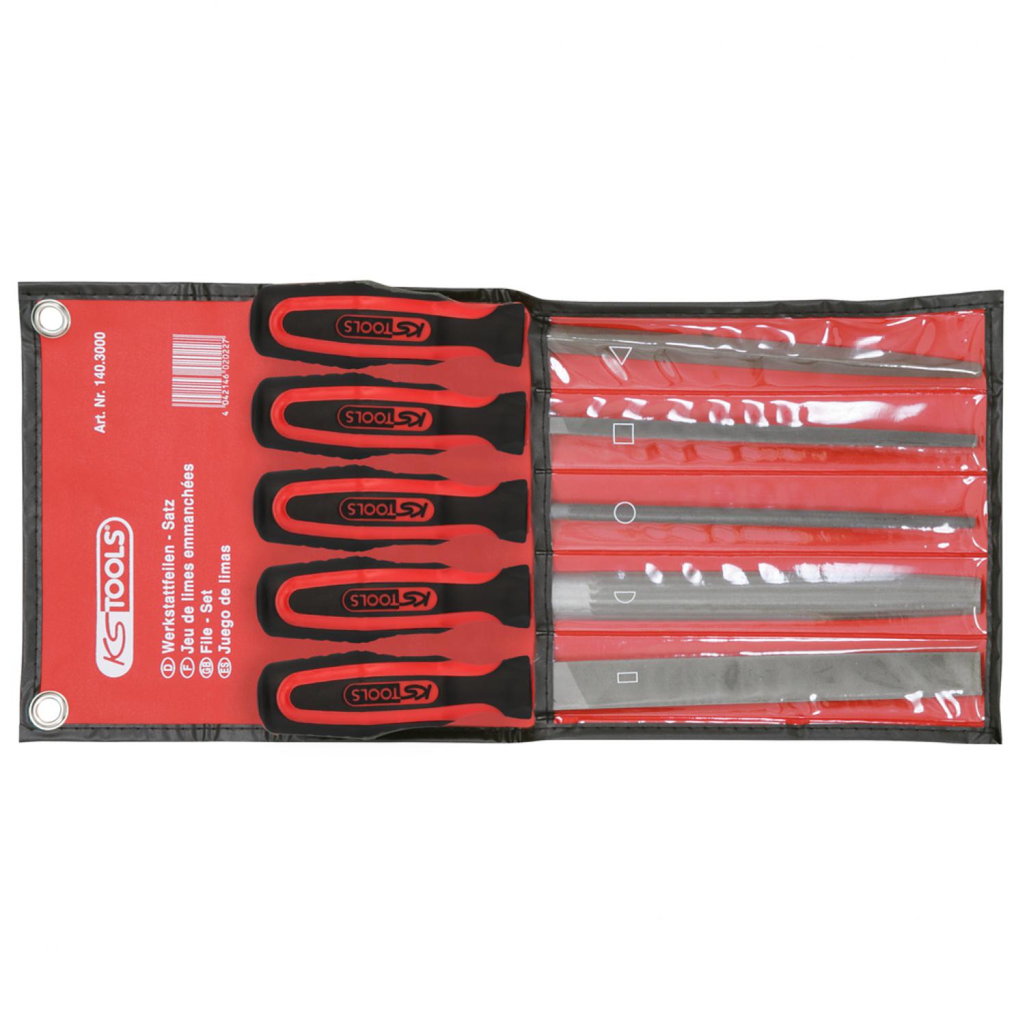 Комплект напильников для мастерских, 5 шт