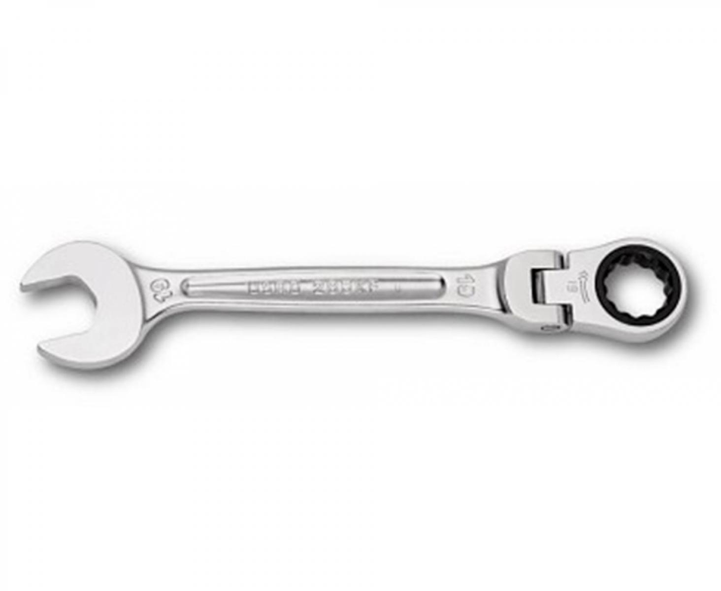 картинка Ключ гаечный комбинированный с трещоткой и шарниром 8 мм USAG 285 KF U02855203 от магазина "Элит-инструмент"