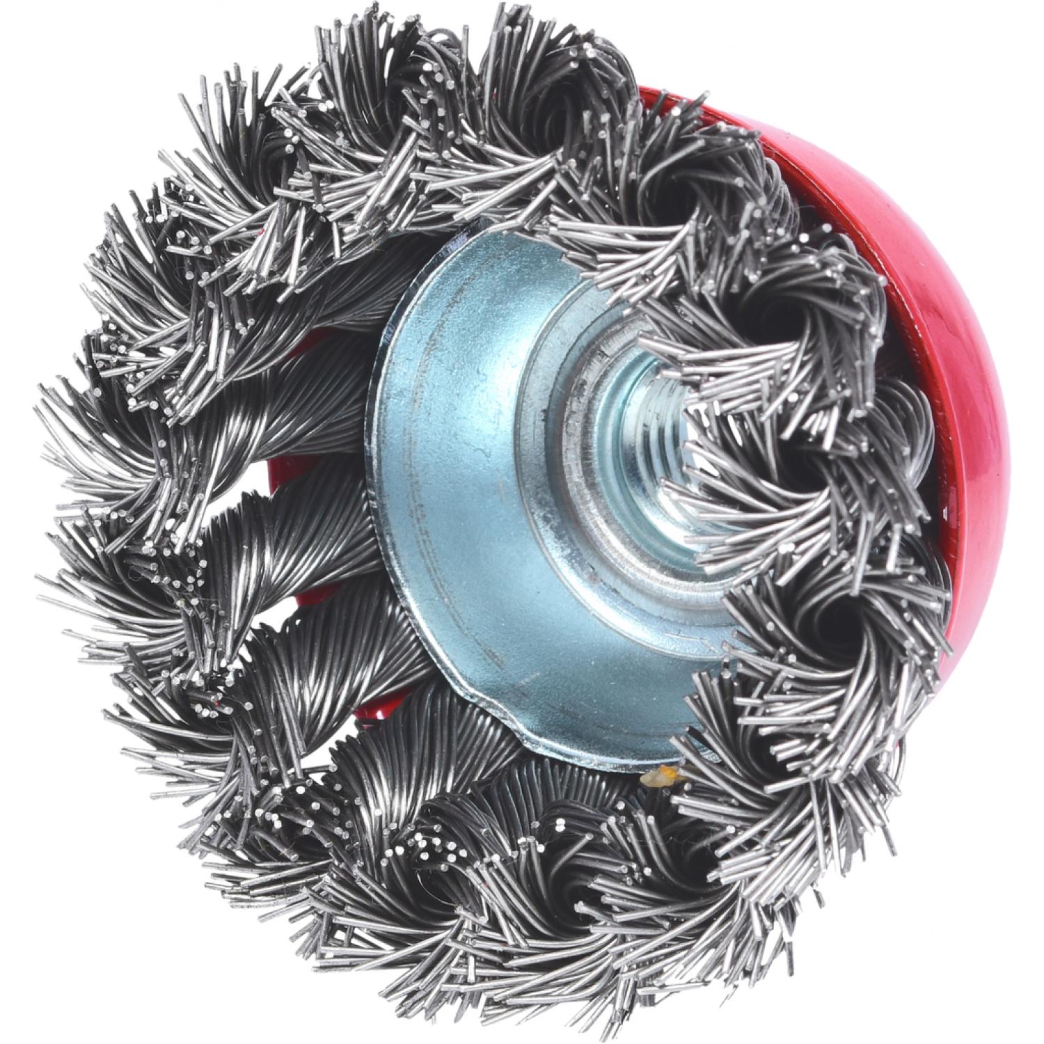 Чашечная щетка из проволоки из нержавеющей стали 0,5 мм, Ø 65 мм