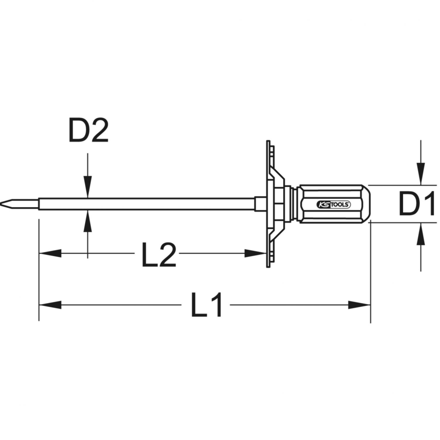 картинка Контрольная динамометрическая отвертка ESD 1/4", 20-100 cНм от магазина "Элит-инструмент"