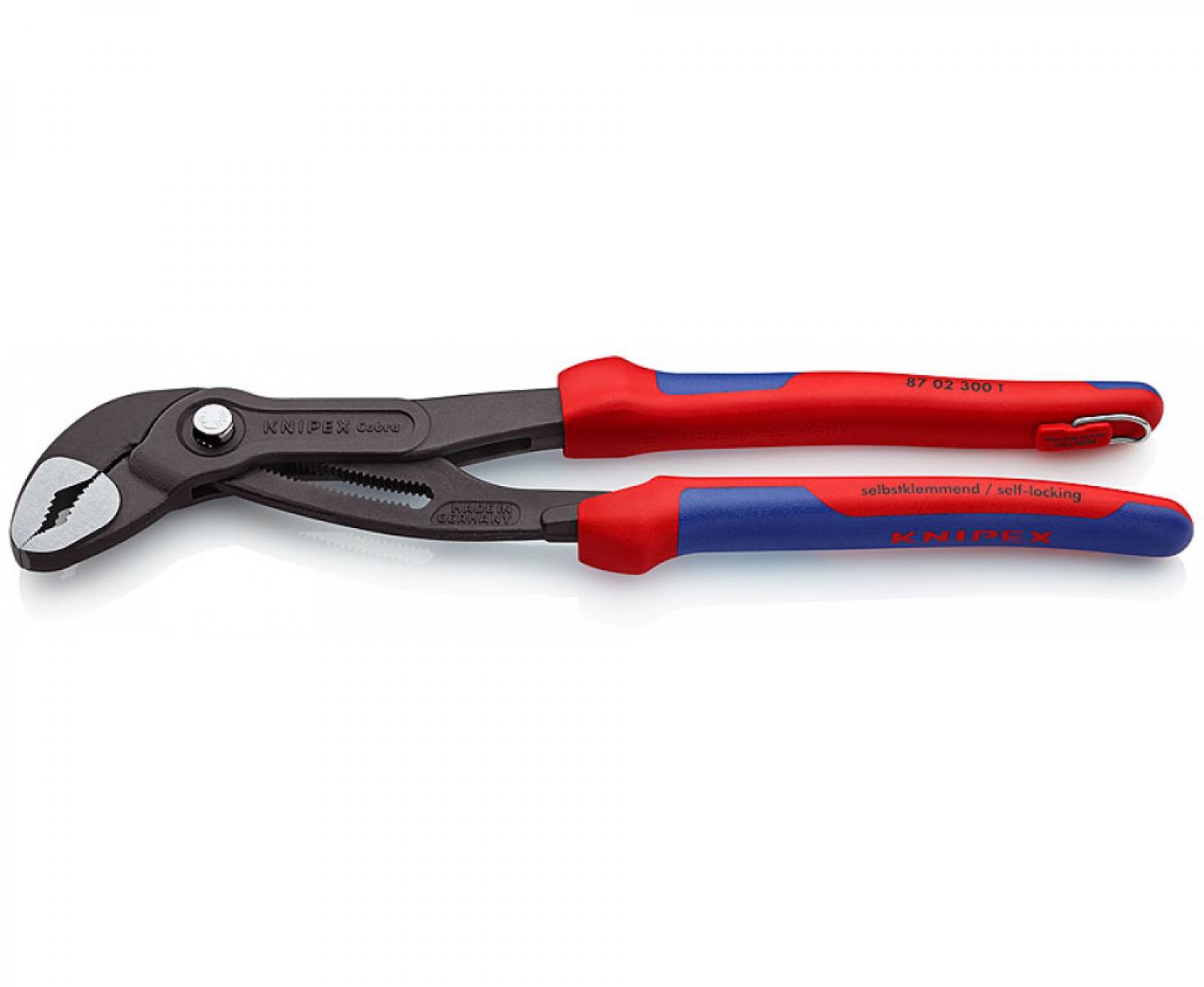 KNIPEX Cobra высокотехнологичные сантехнические клещи KN-8702300T со страховочным креплением