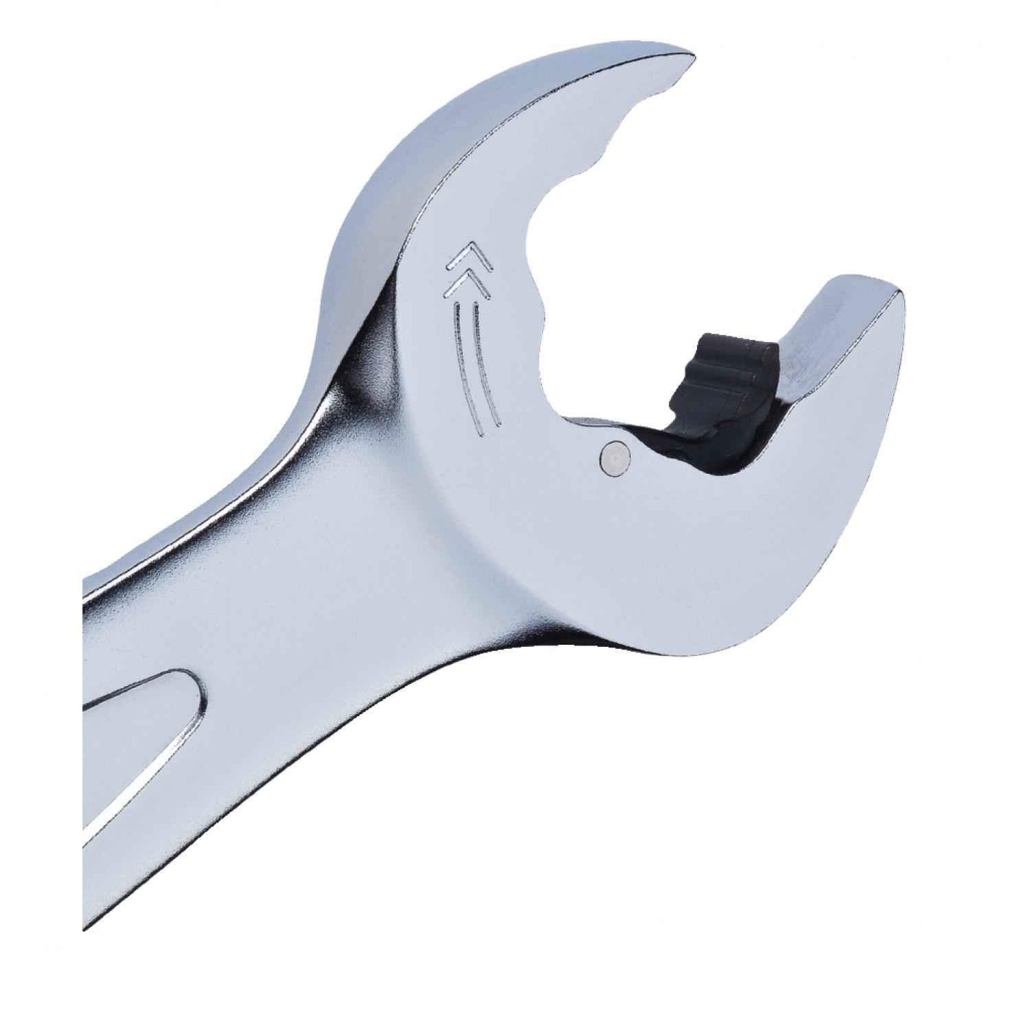 картинка Комбинированный ключ с трещоточным зевом DUO GEARplus, 15 мм от магазина "Элит-инструмент"