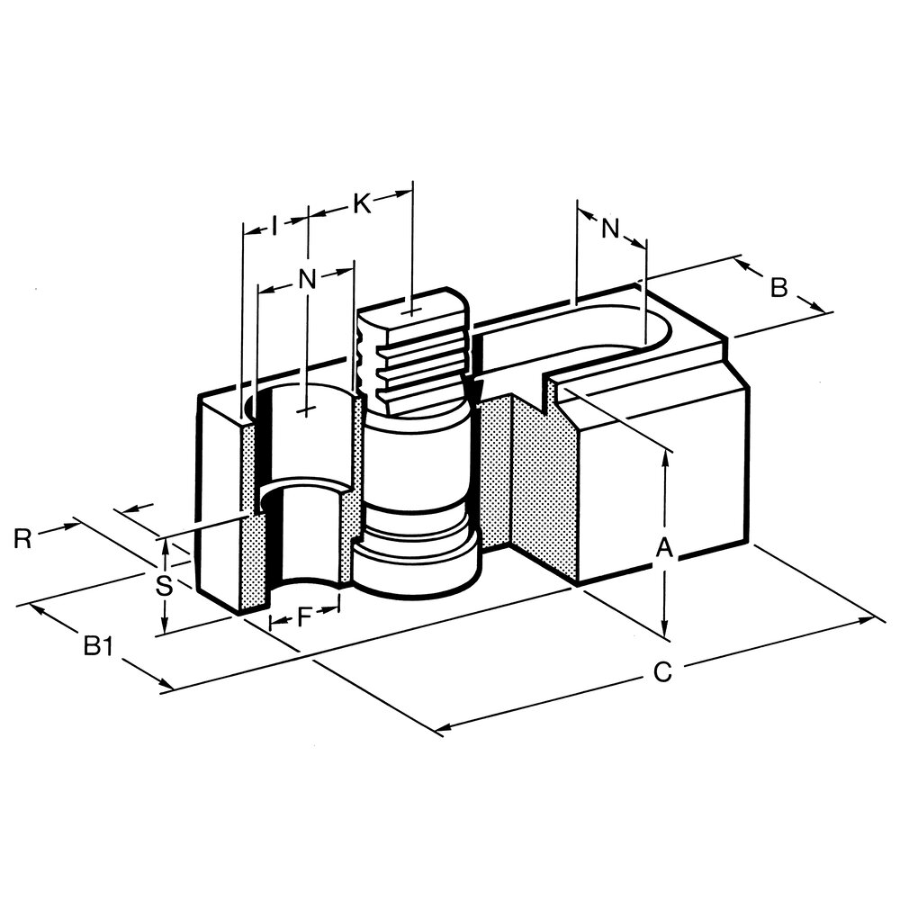 картинка Базовый элемент, длинный АМF 89052 от магазина "Элит-инструмент"
