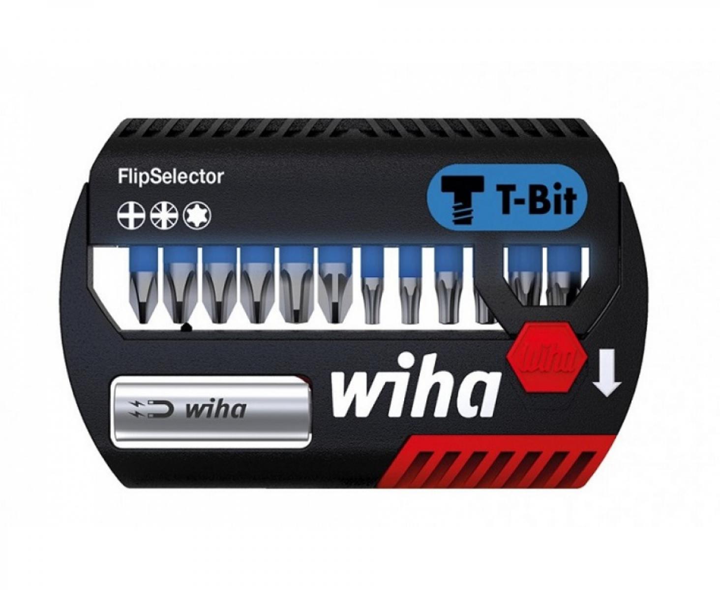 Набор с битами T-Bit PH PZ TX Wiha FlipSelector Z SB 7947-T906 41824, 13 предметов