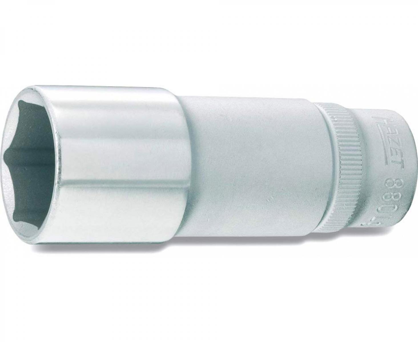 картинка Торцовая головка шестигранная HEX Nut длинная 21 мм 3/8" Hazet 880LG-21 от магазина "Элит-инструмент"