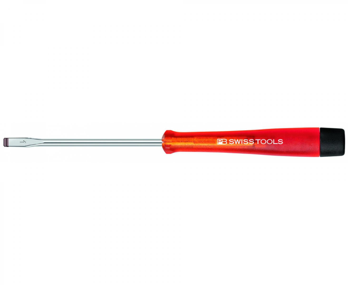 картинка Отвертка шлицевая прецизионная PB Swiss Tools PB 120.0-60 0.4 x 2.5 от магазина "Элит-инструмент"