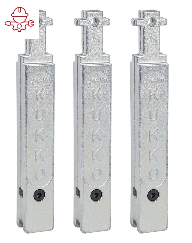 картинка 3 удлинителя захватов (комплект) Kukko 2-V-150-S от магазина "Элит-инструмент"
