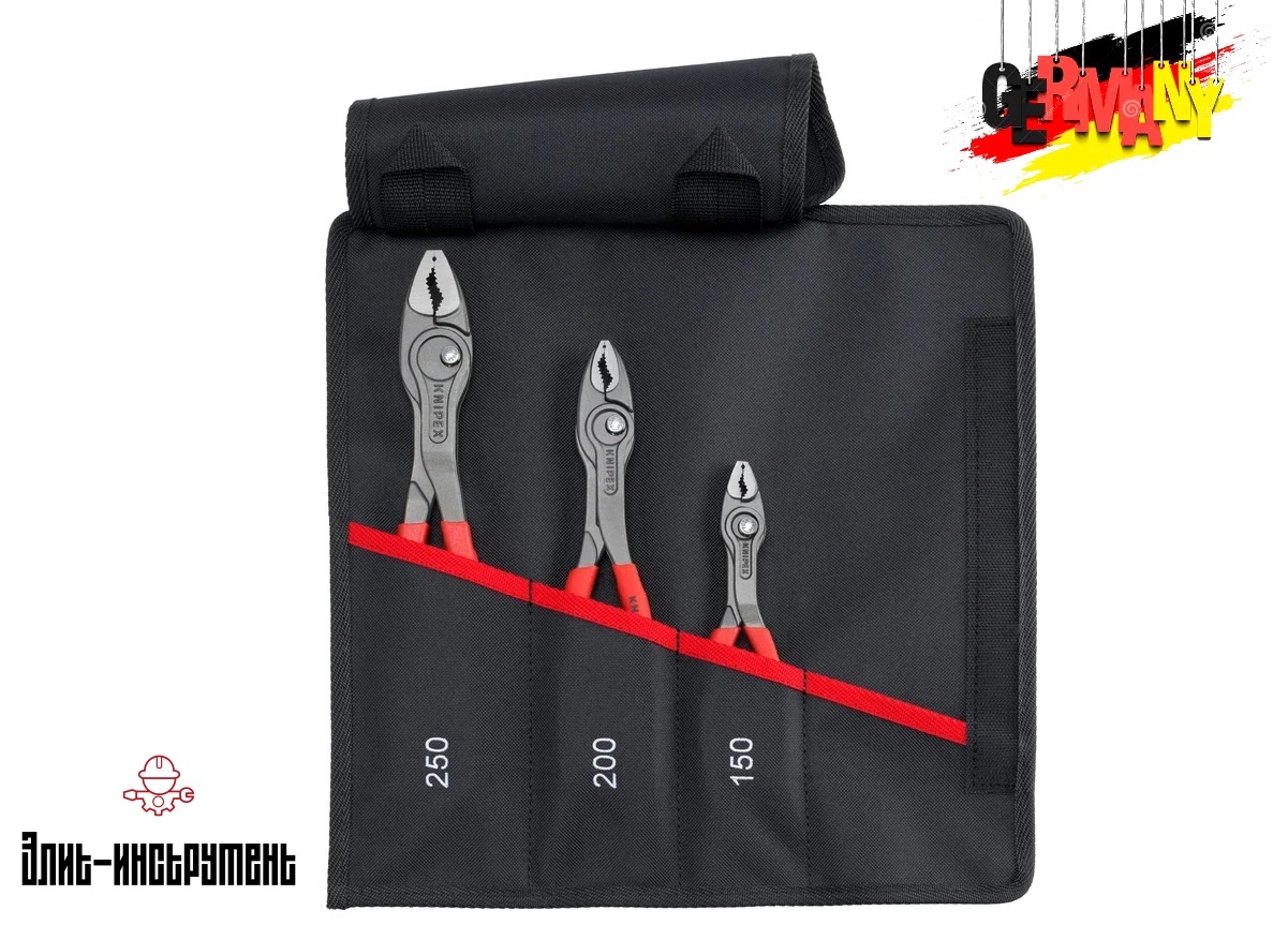 картинка Набор клещей TwinGrip Set KNIPEX KN-001961V01 от магазина "Элит-инструмент"