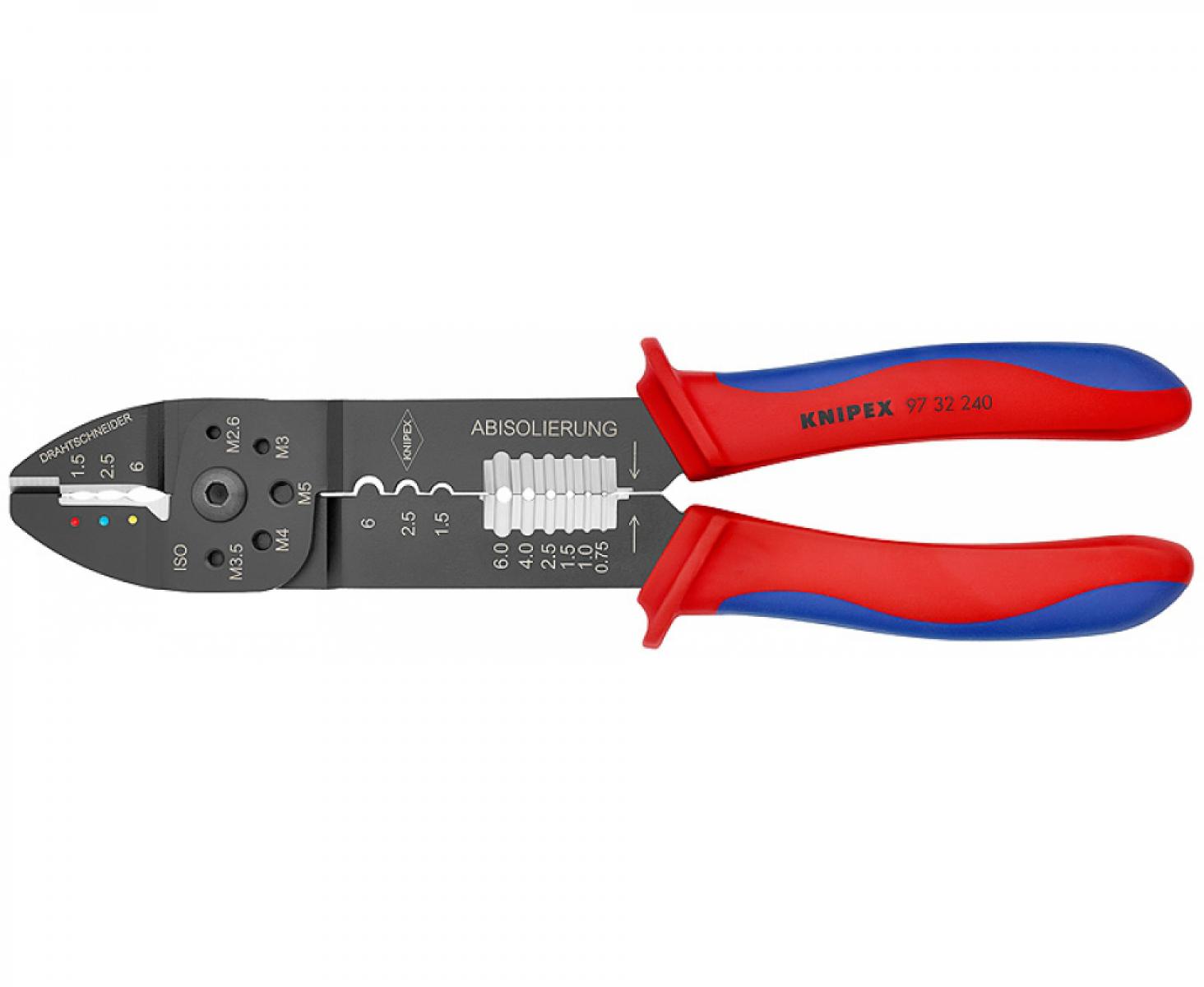 Клещи зажимные для опрессовки Knipex KN-9732240