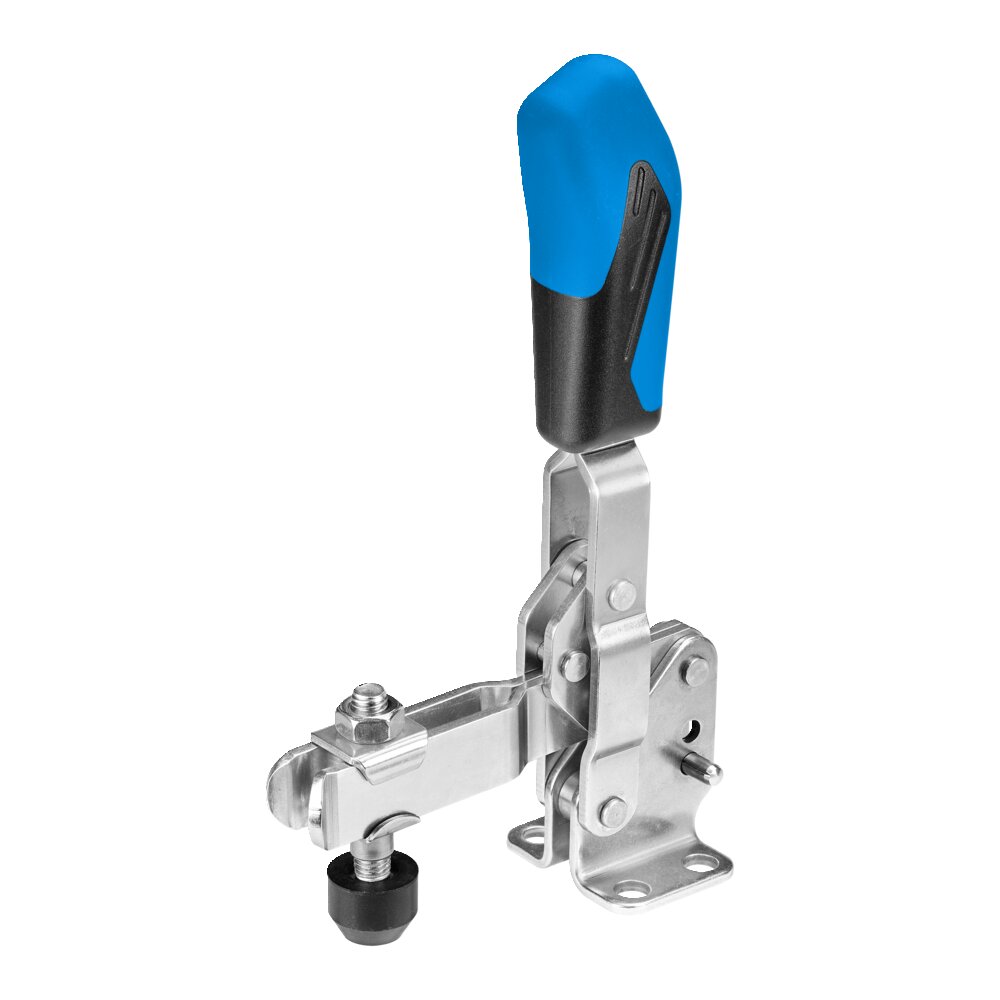 Вертикальный шарнирный зажим с синей ручкой АМF 557757