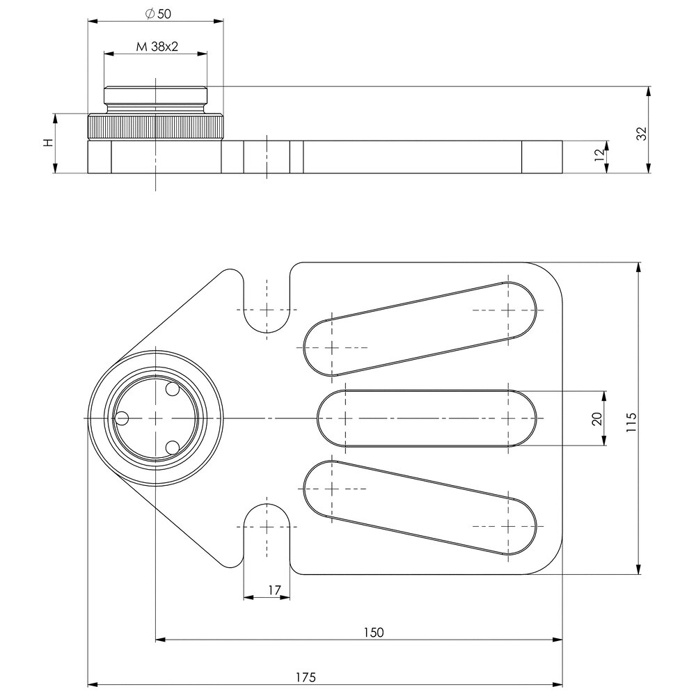 картинка Прорезь для базового элемента АМF 569387 от магазина "Элит-инструмент"