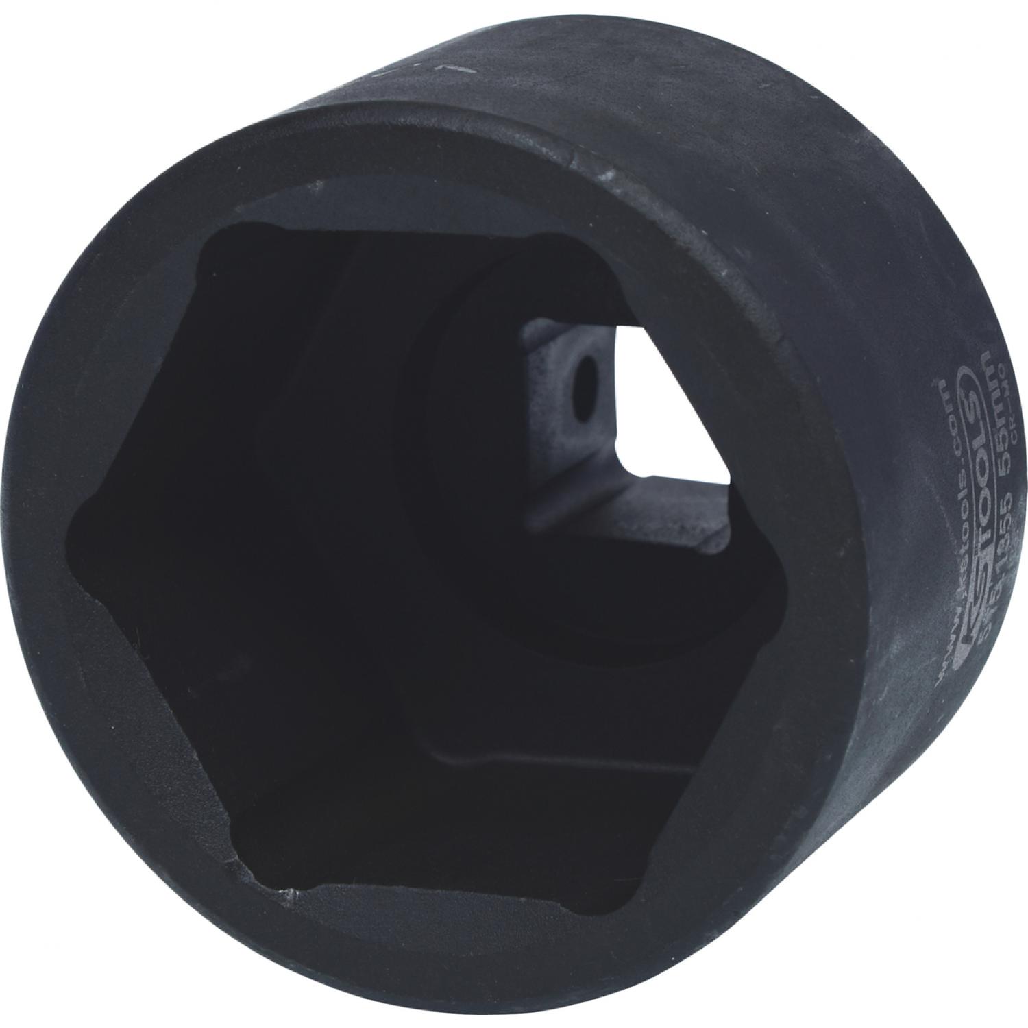 Шестигранная силовая торцовая головка 3/4'', короткая, 55 мм