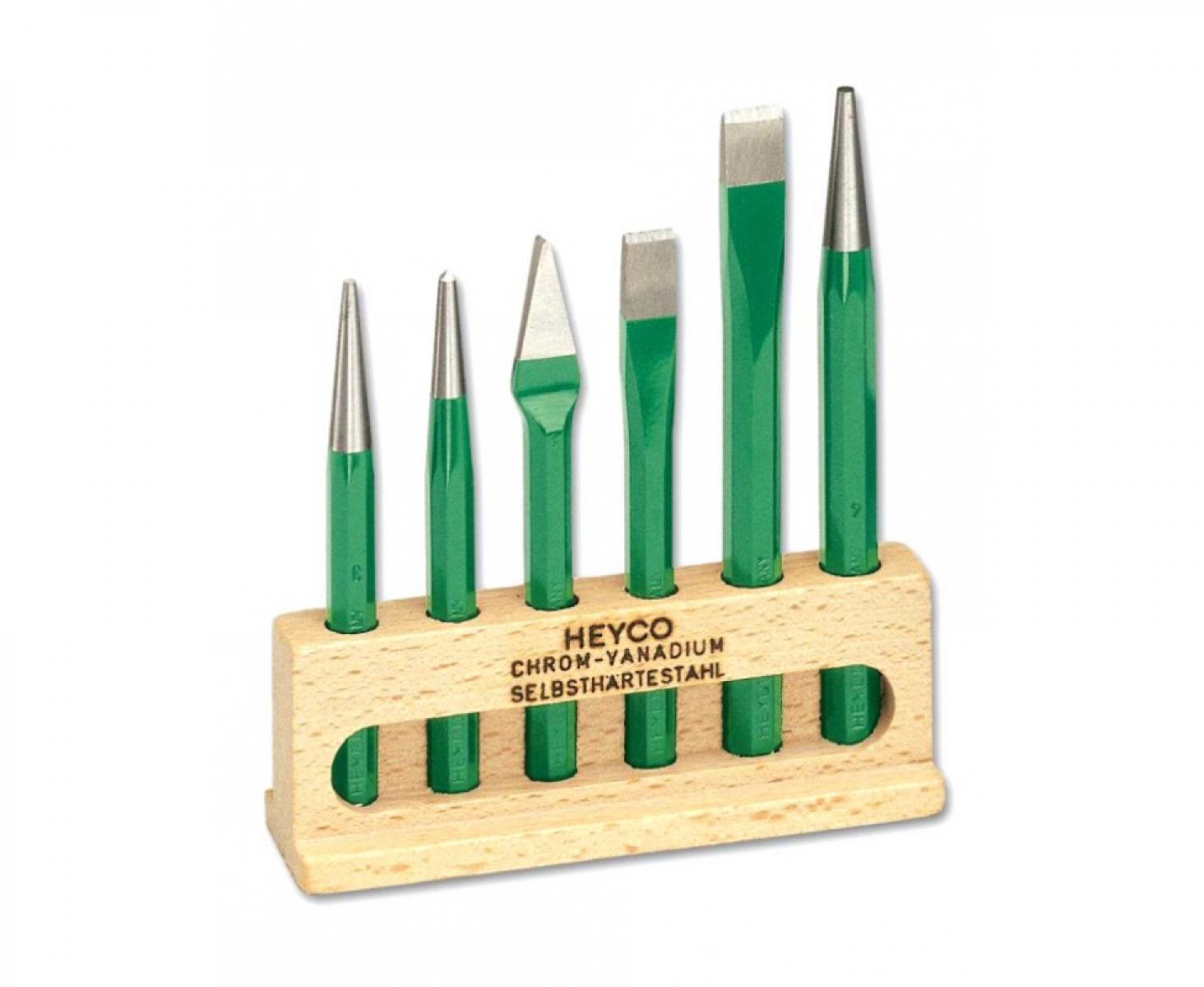 Набор слесарных инструментов 1551 Heyco HE-01551000021 6 штук