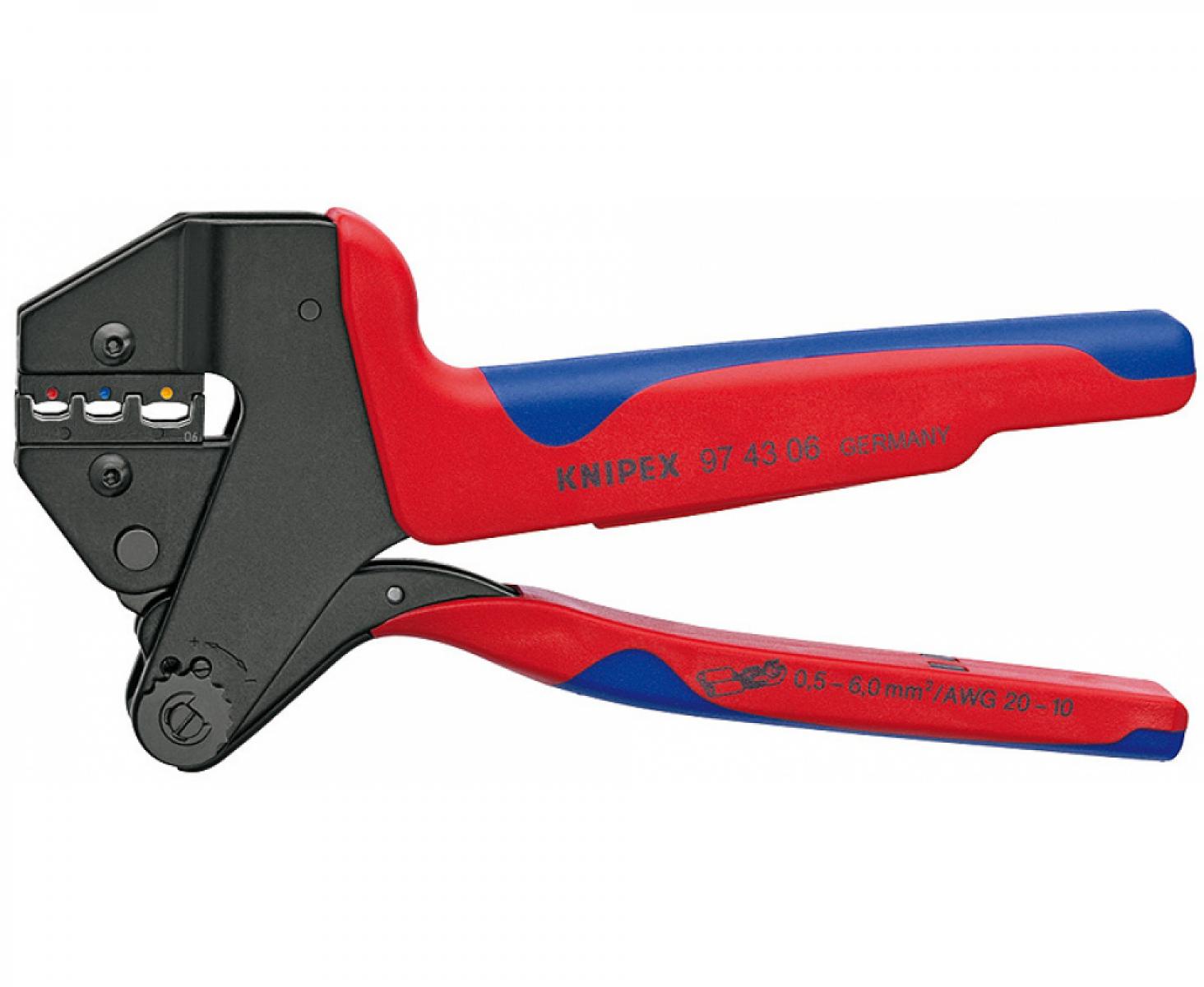 картинка Инструмент системный для сменных опрессовочных плашек Knipex KN-974306 от магазина "Элит-инструмент"
