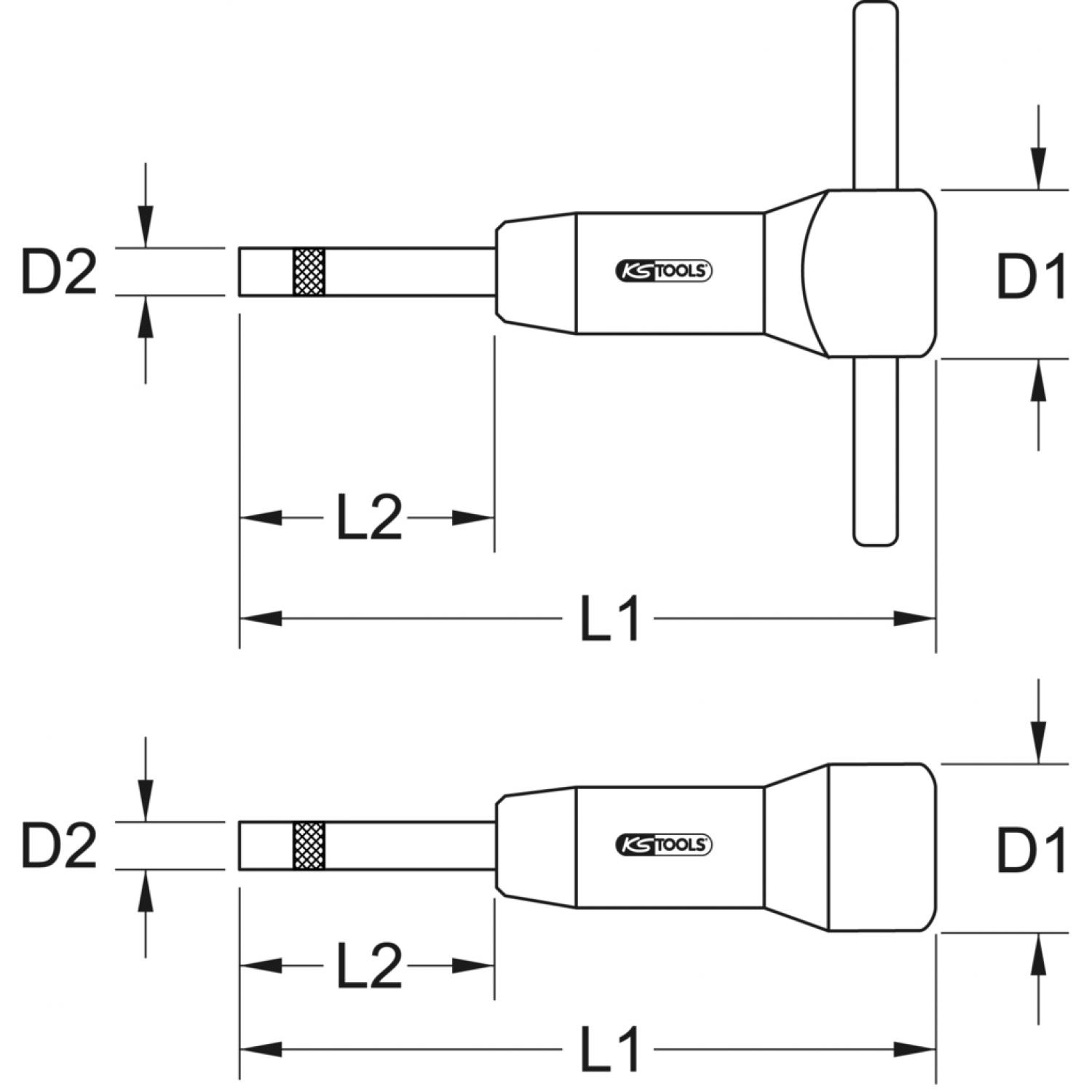 картинка Динамометрическая отвертка ESD 1/4" с точной настройкой, 5-60 cНм от магазина "Элит-инструмент"