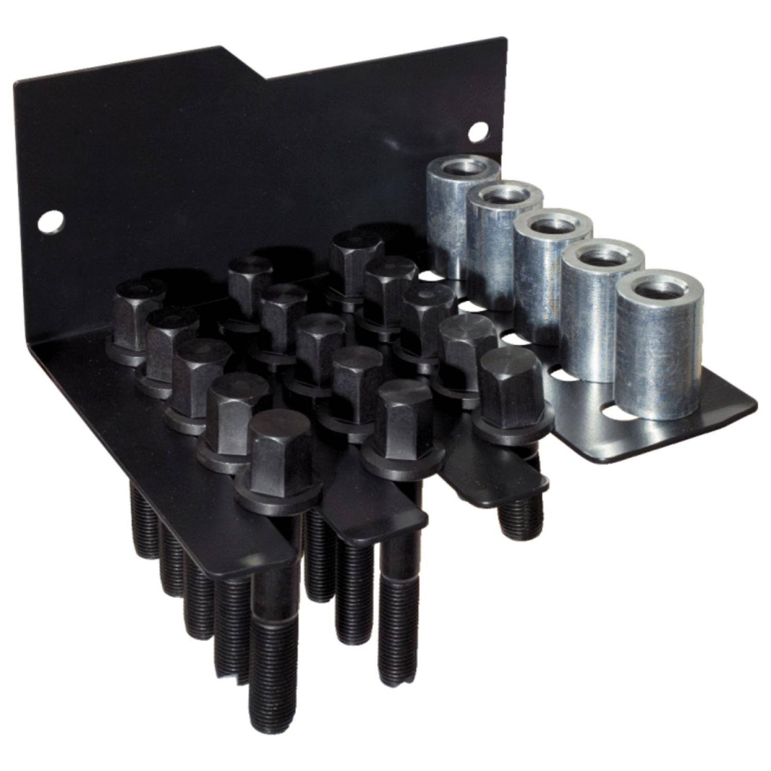 картинка Дополнительный комплект для демонтажа ступиц колес и карданного вала, из 21 предмета от магазина "Элит-инструмент"