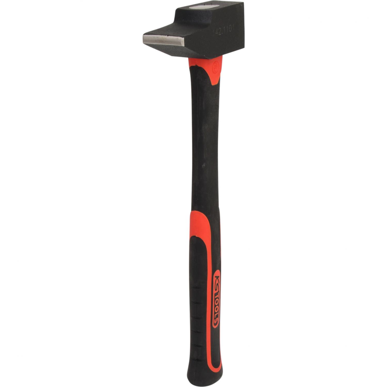 картинка Слесарный молоток, фибергласовая ручка, французская форма, 1000 г от магазина "Элит-инструмент"