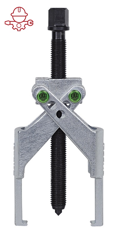 картинка Двухзахватный съёмник с быстрой регулировкой, крестовидным замком, захватными лапами KUKKO 14-1 Kukko 14-1 от магазина "Элит-инструмент"