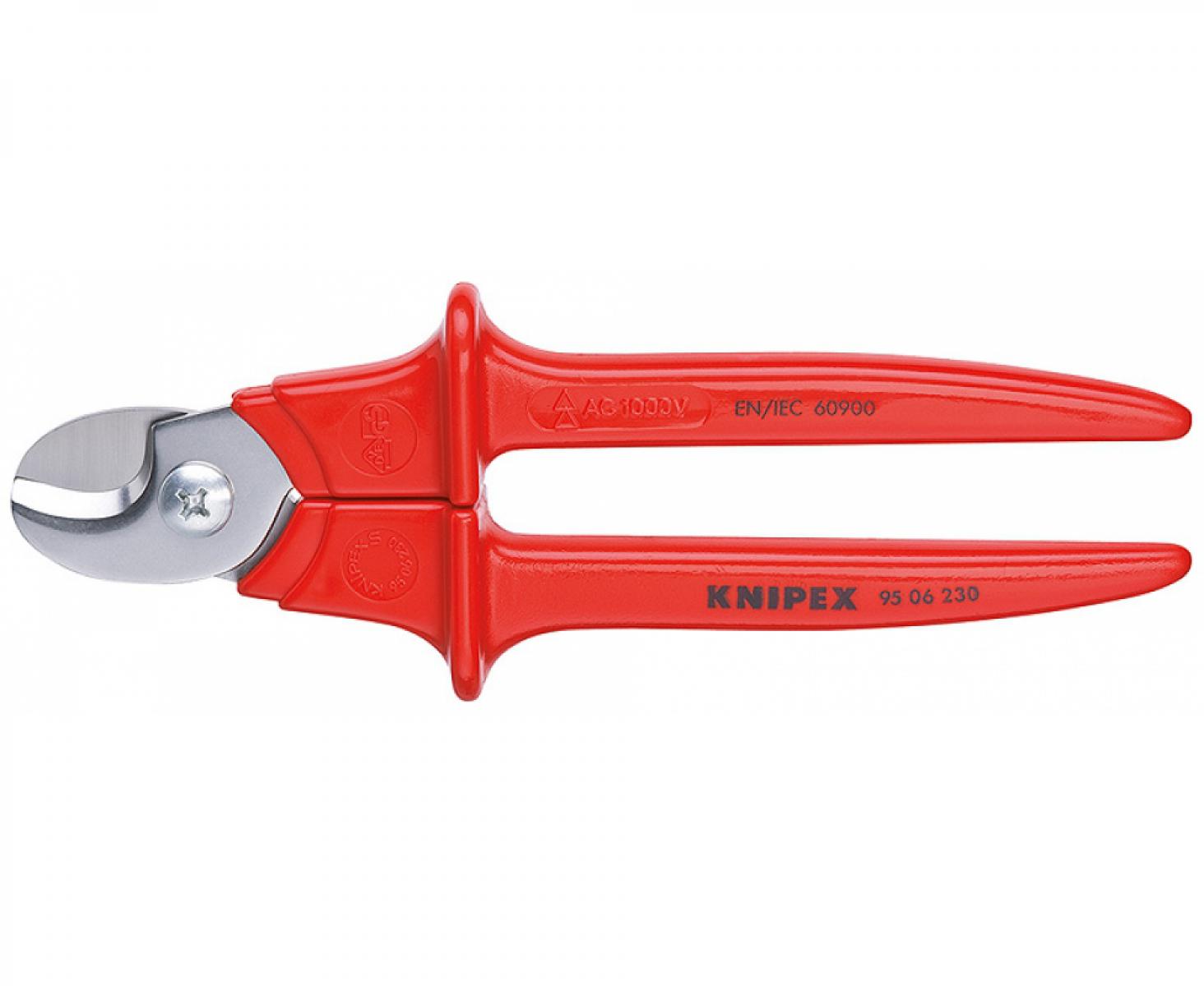 картинка Ножницы для резки кабелей VDE Knipex KN-9506230 от магазина "Элит-инструмент"