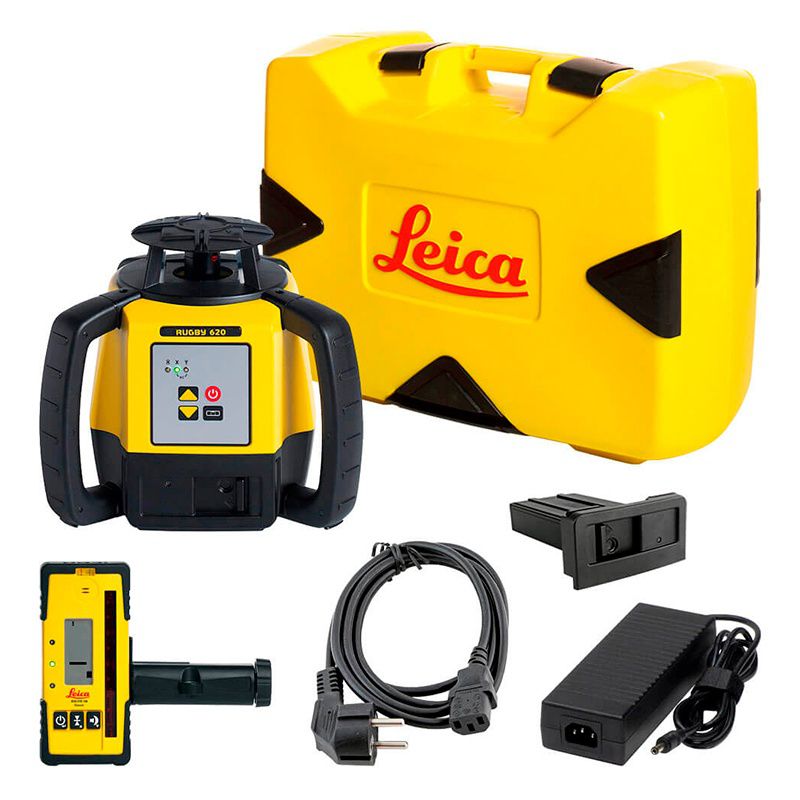 картинка Ротационный нивелир Leica Rugby 620 комплект 6015674 от магазина "Элит-инструмент"