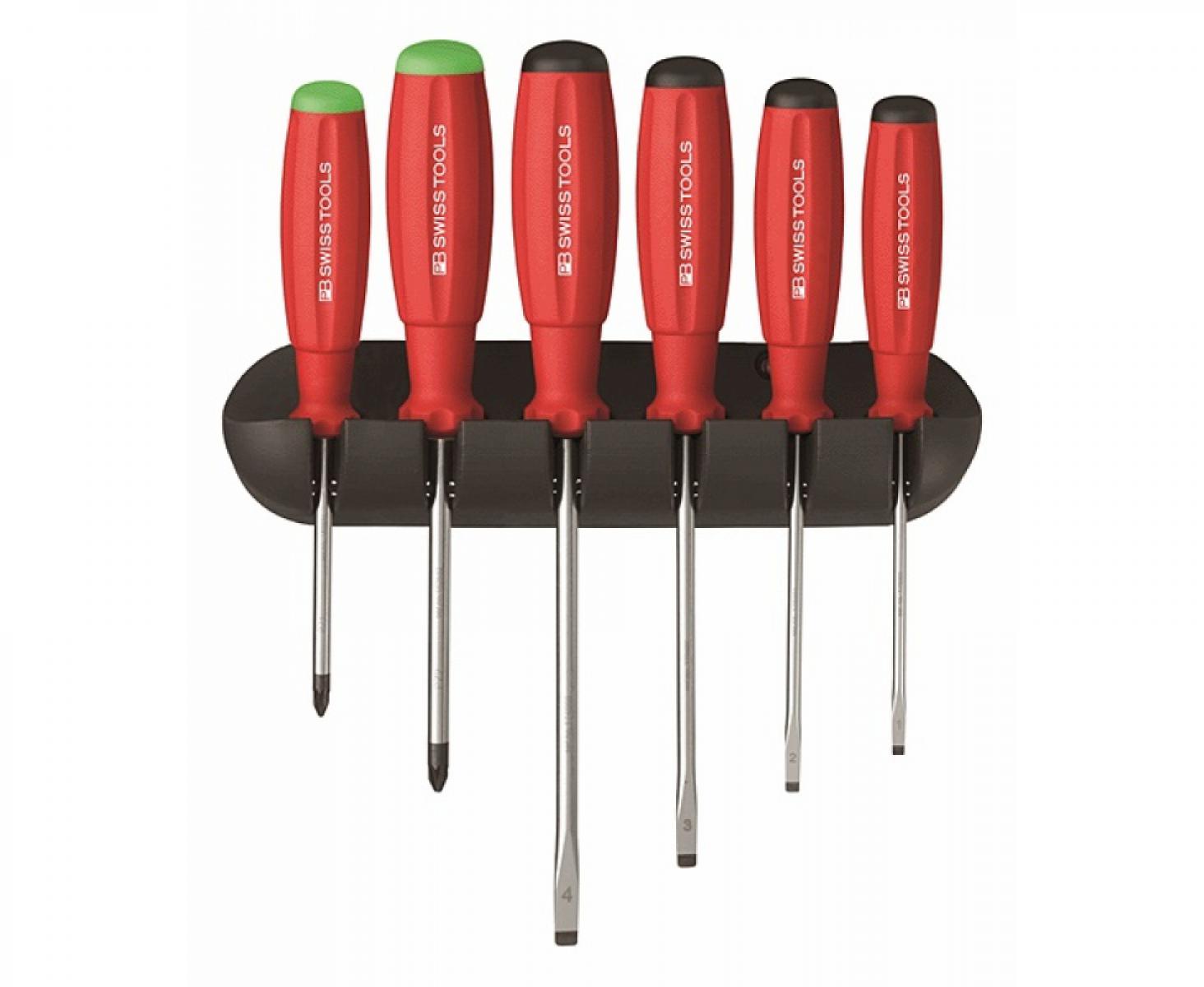 картинка Набор отверток SL PZ SwissGrip PB Swiss Tools PB 8245. 6 шт. от магазина "Элит-инструмент"