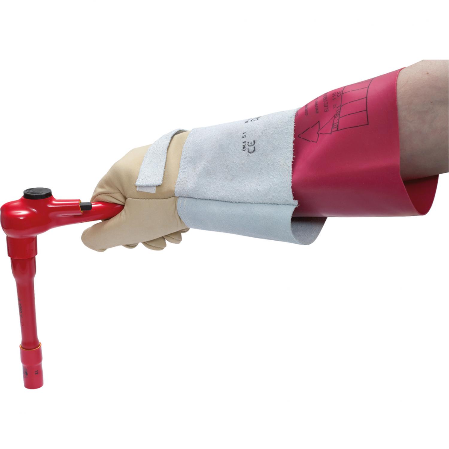 картинка Защитные перчатки электрика изолированные, размер 9, красные от магазина "Элит-инструмент"