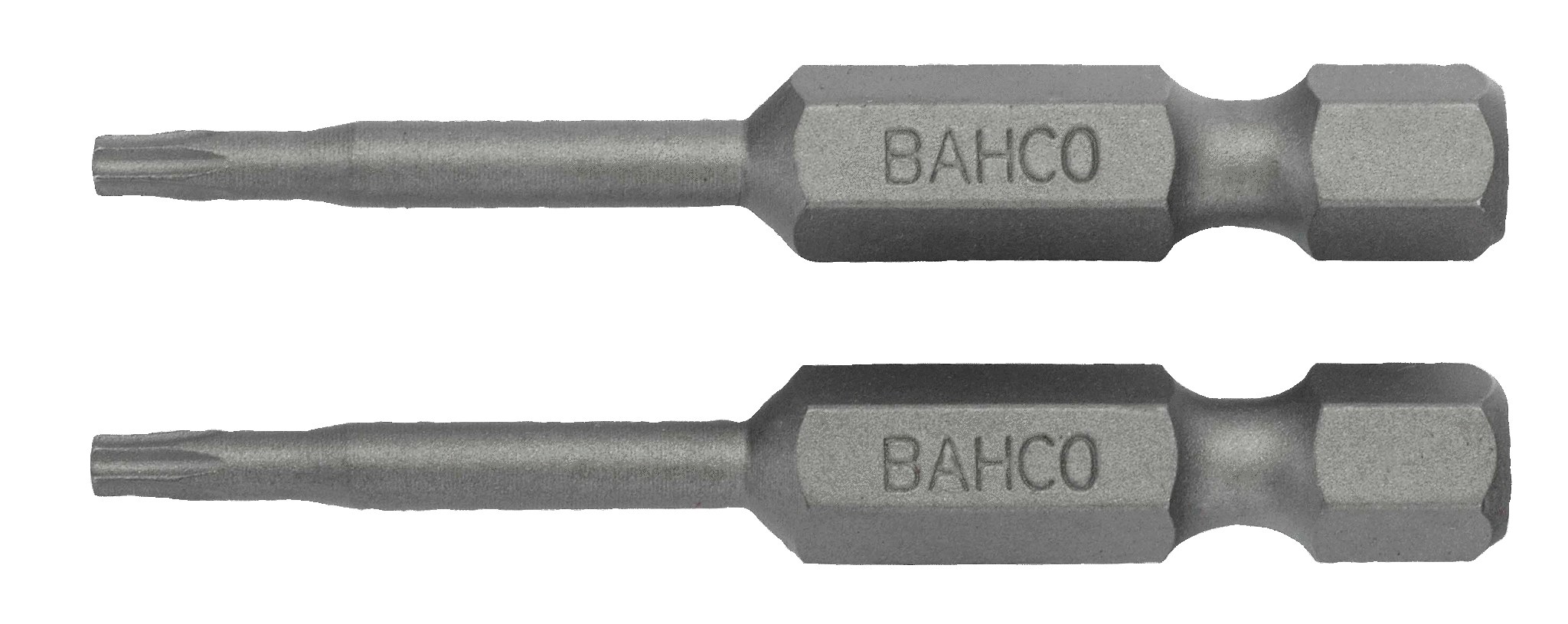 картинка Стандартные биты для отверток Torx®, 50 мм BAHCO 59S/50T15-2P от магазина "Элит-инструмент"