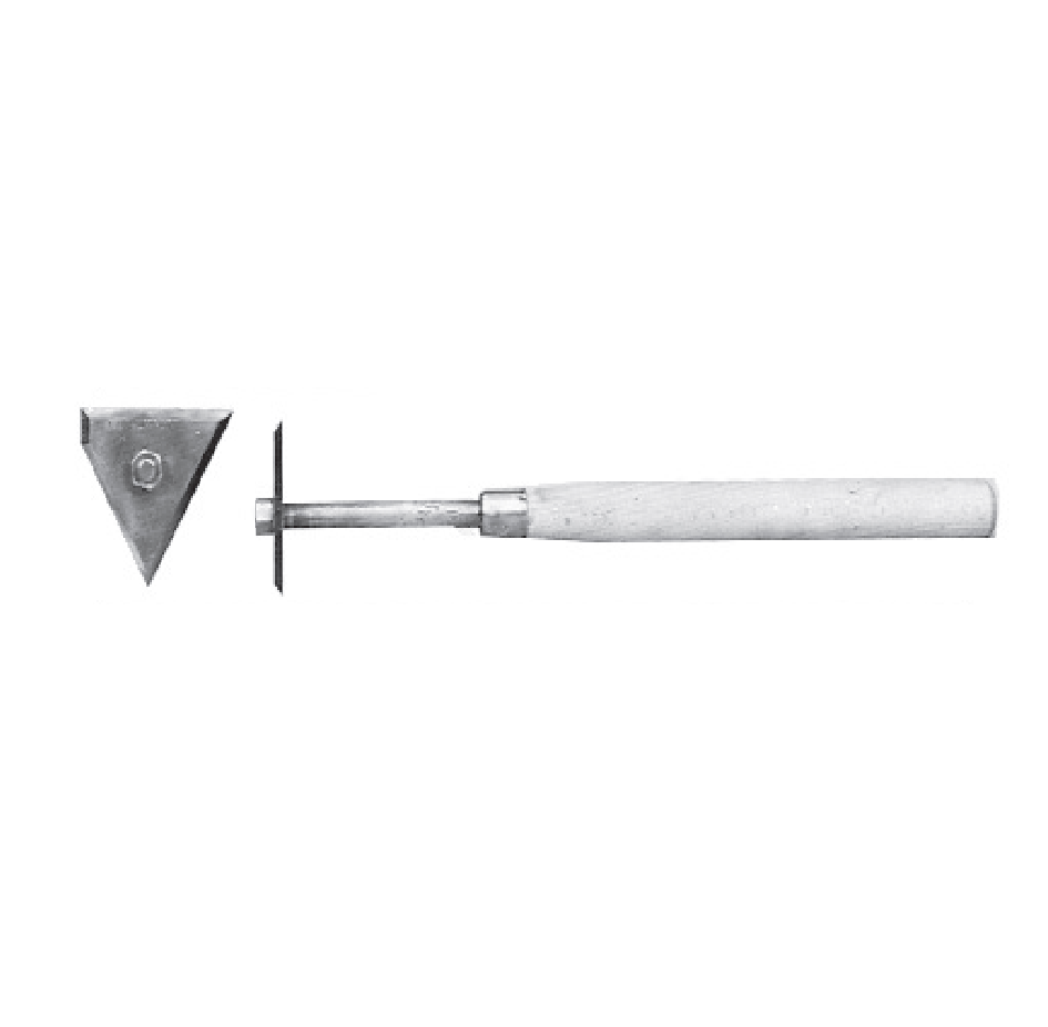 картинка Кирка-скребок трехгранная искробезопасная 440 мм, серия 070 MetalMinotti 070-5000 от магазина "Элит-инструмент"