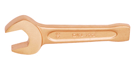 картинка Ударный рожковый ключ с открытым зевом BAHCO NSB100-52 от магазина "Элит-инструмент"