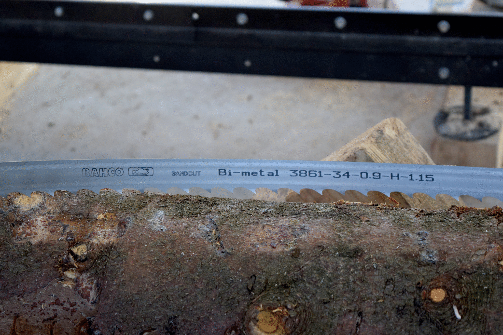 Пиление любых пород древесины BAHCO 3861 Sandcut Bi-metal