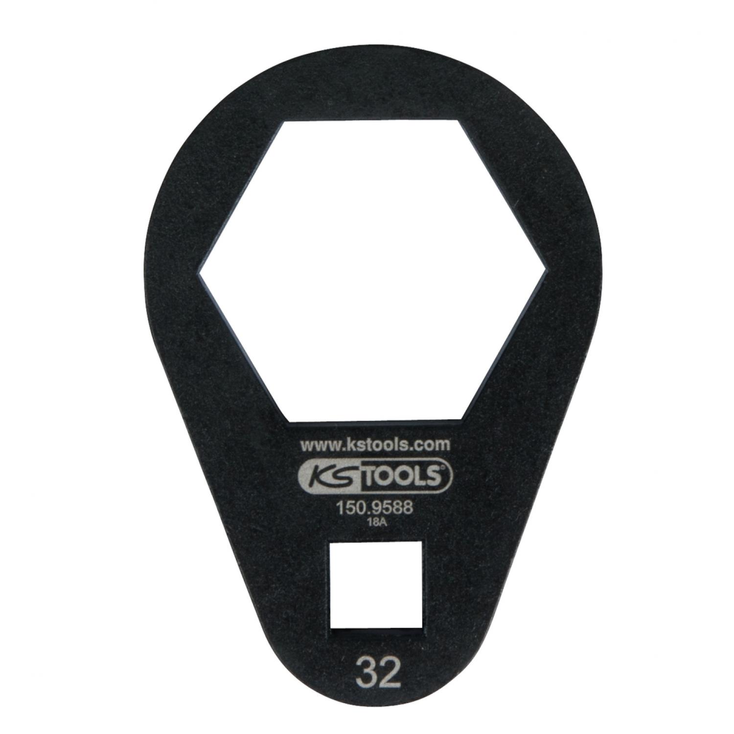 Комплект ключей  3/8“, тонкие, 32 мм