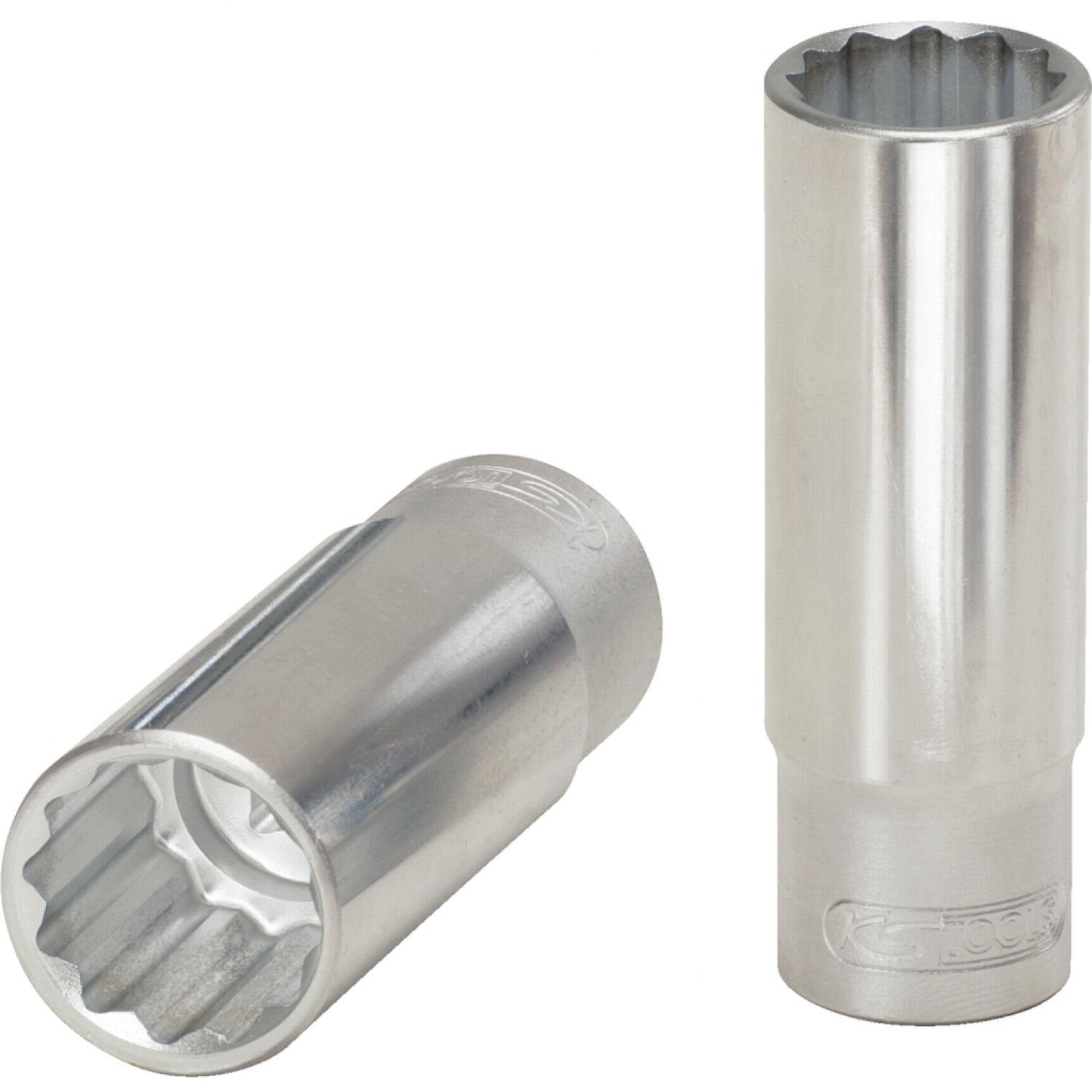 12-гранная торцовая головка 1/2'', длинная, 21 мм