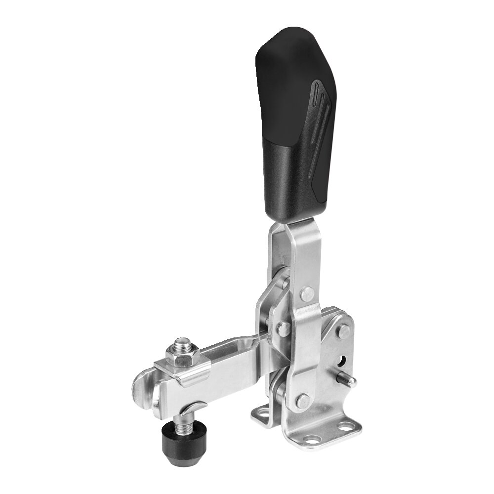 Вертикальный шарнирный зажим с черной ручкой АМF 558164