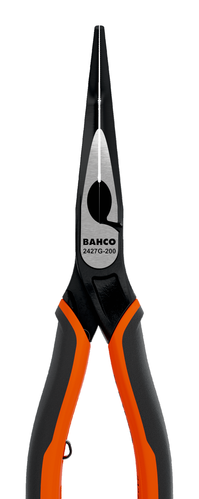 картинка Плоскогубцы ERGO™ с удлиненными изогнутыми губками с двухкомпанентными рукоятками и фосфатным покрытием,45° (160 mm) BAHCO 2427 G-160 от магазина "Элит-инструмент"