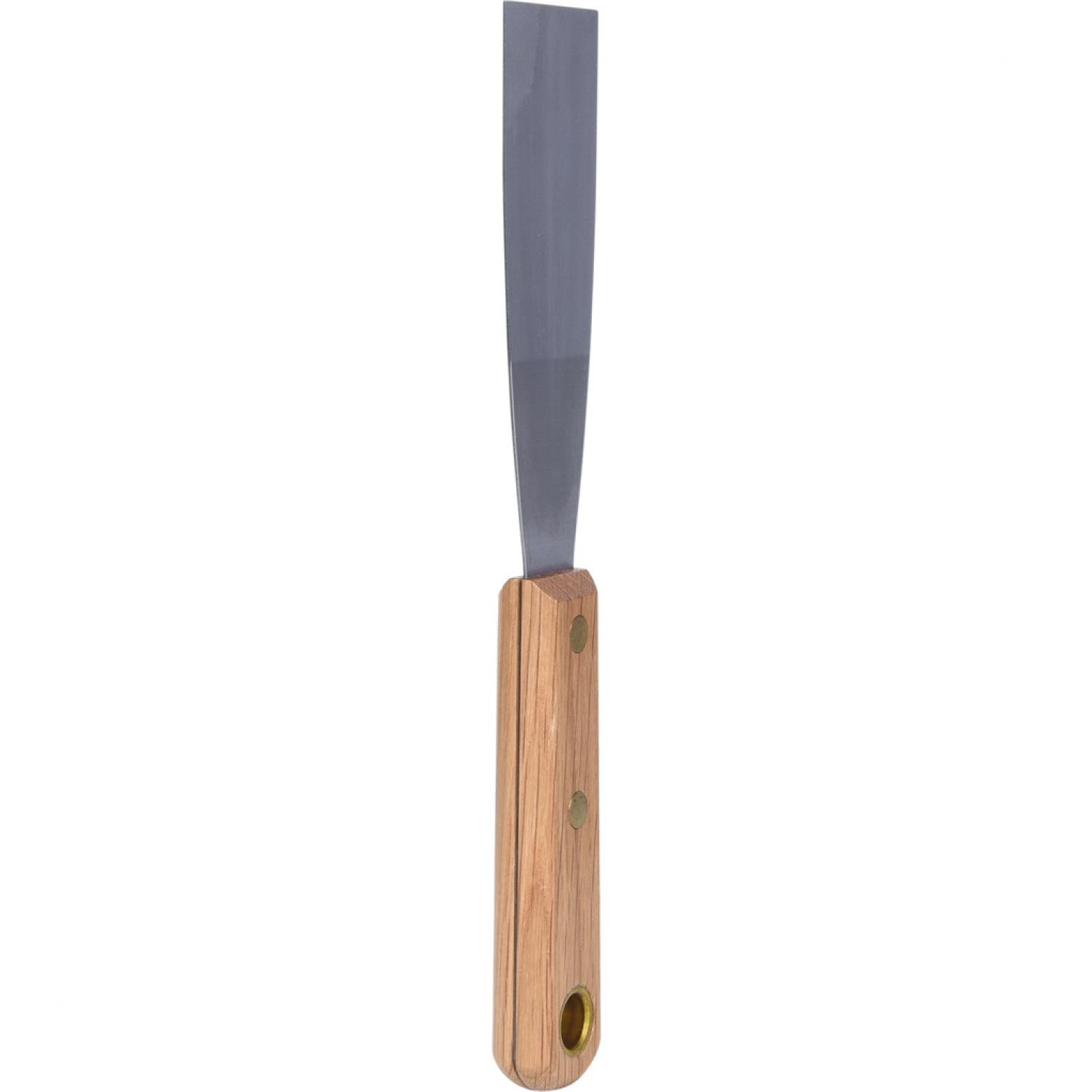 картинка Шпатель EDELSTAHL, 38 мм, с деревянной рукояткой от магазина "Элит-инструмент"