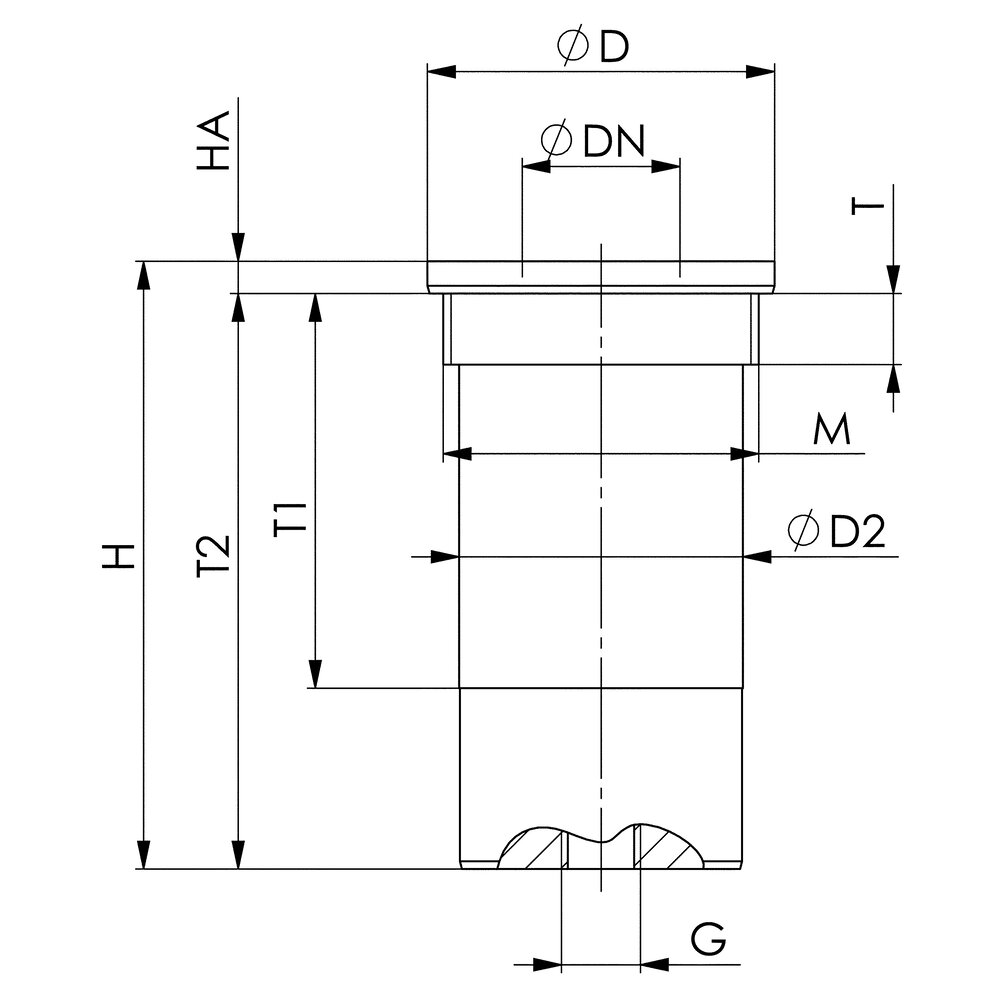 картинка Монтажный зажимной модуль, ввинчиваемый в корпус АМF 558437 от магазина "Элит-инструмент"