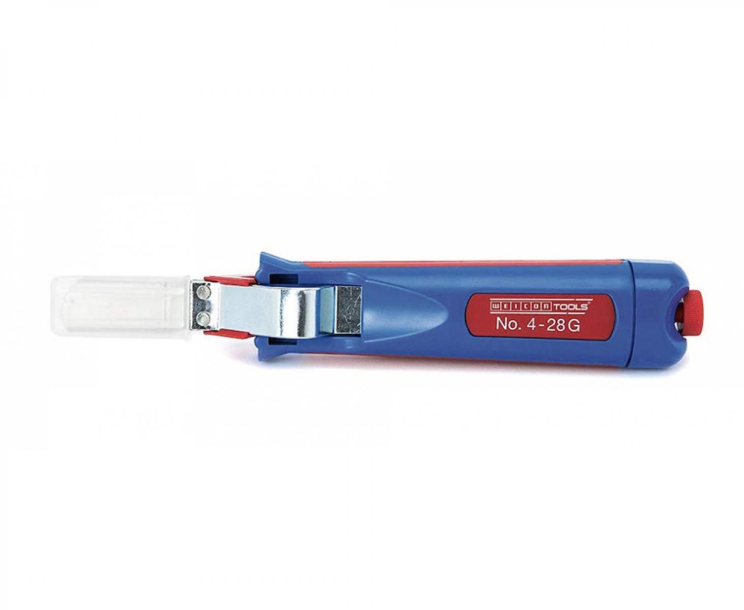 Нож кабельный No. 4-28G для снятия изоляции с круглых кабелей Weicon WCN50054428